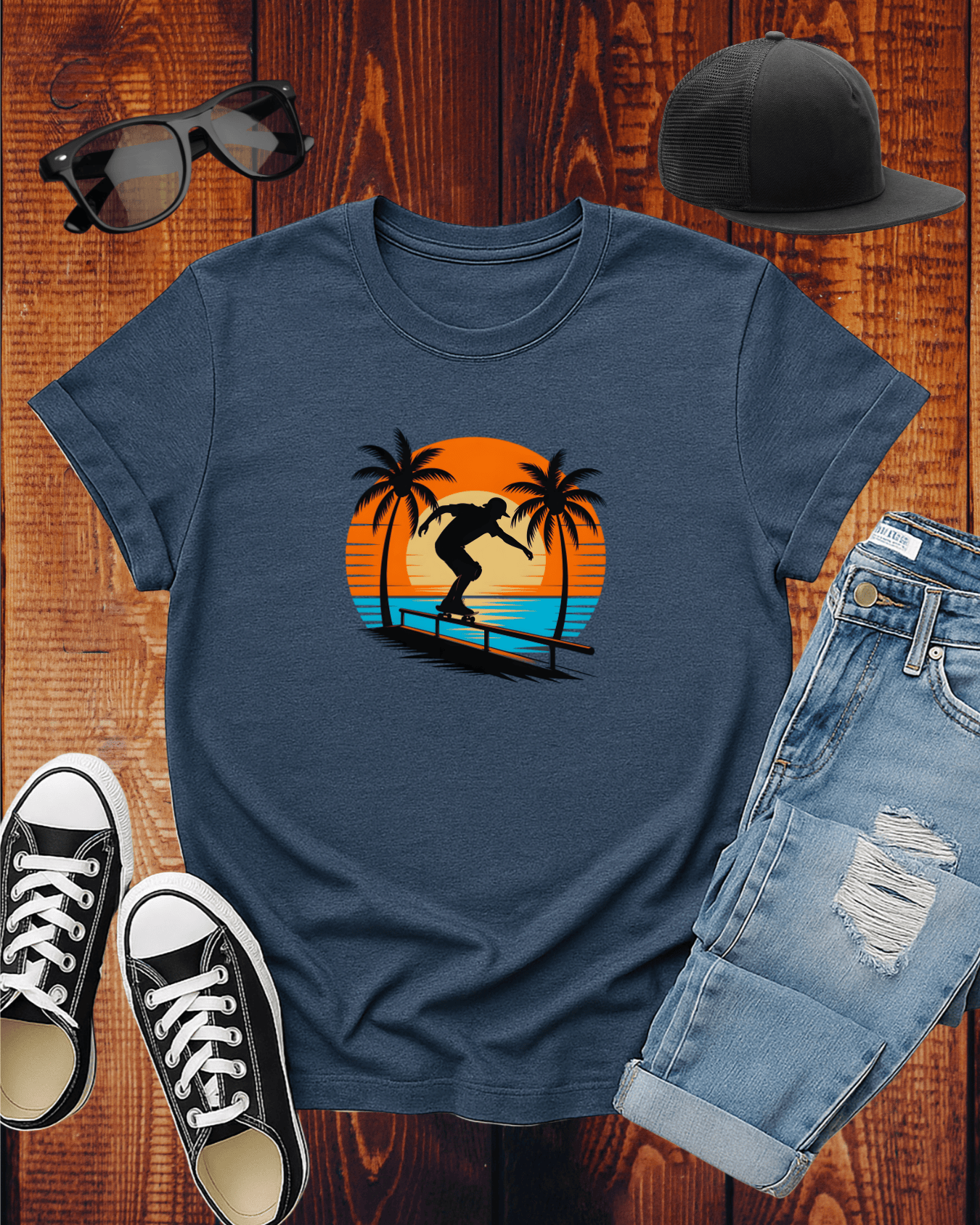 GRINDING IN SUNSET T-Shirt