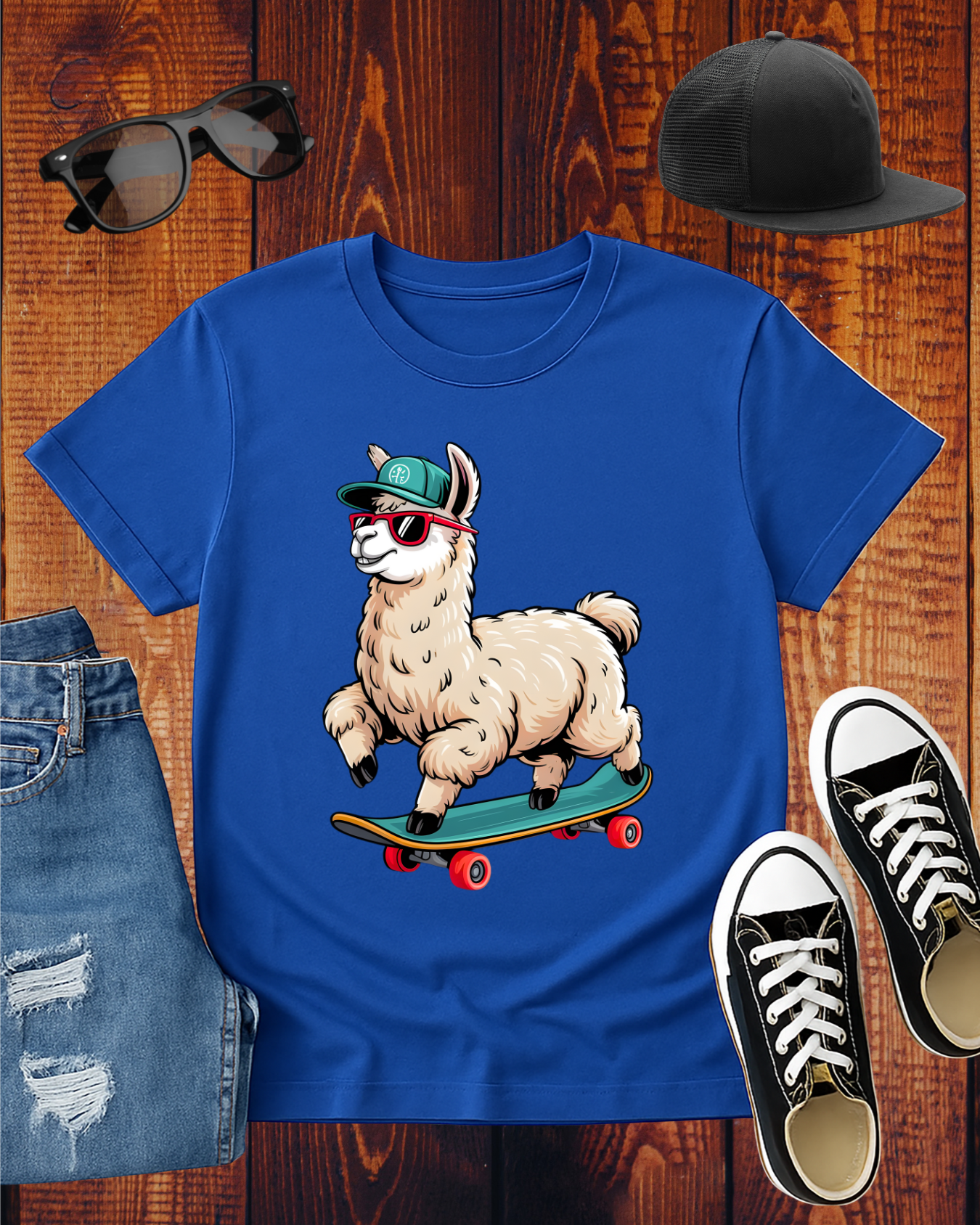 STOKED LLAMA T-Shirt