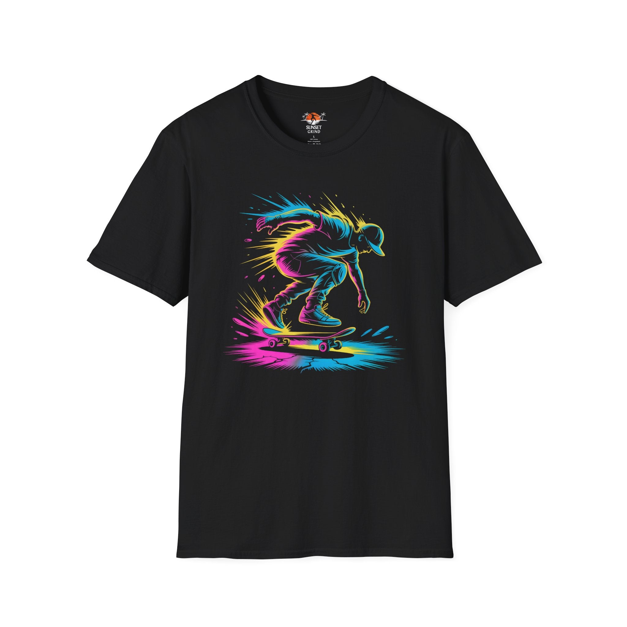 NEONY SKATEBOARDER T-Shirt