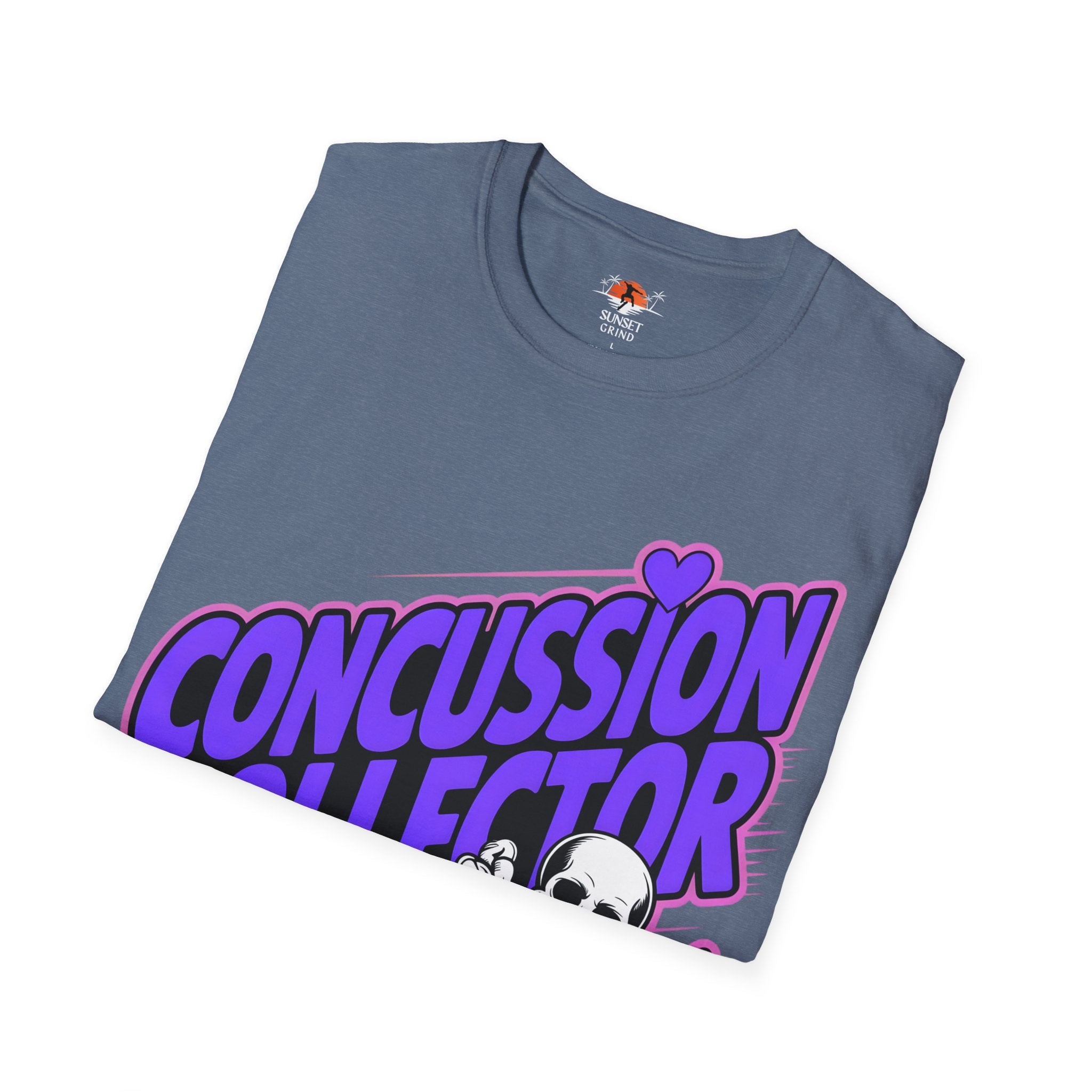 CONCUSSION COLLECTOR PURPLE T-Shirt