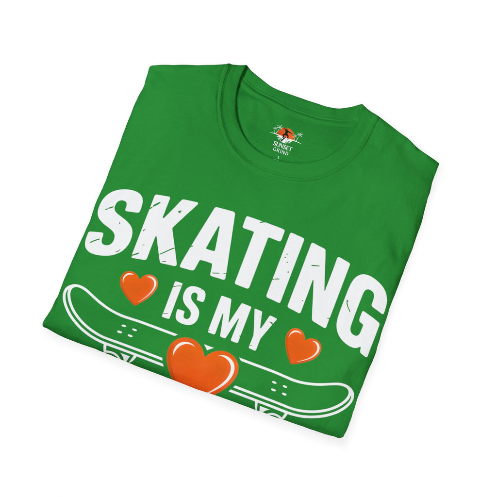 SKATING IS MY CARDIO 2 T-Shirt