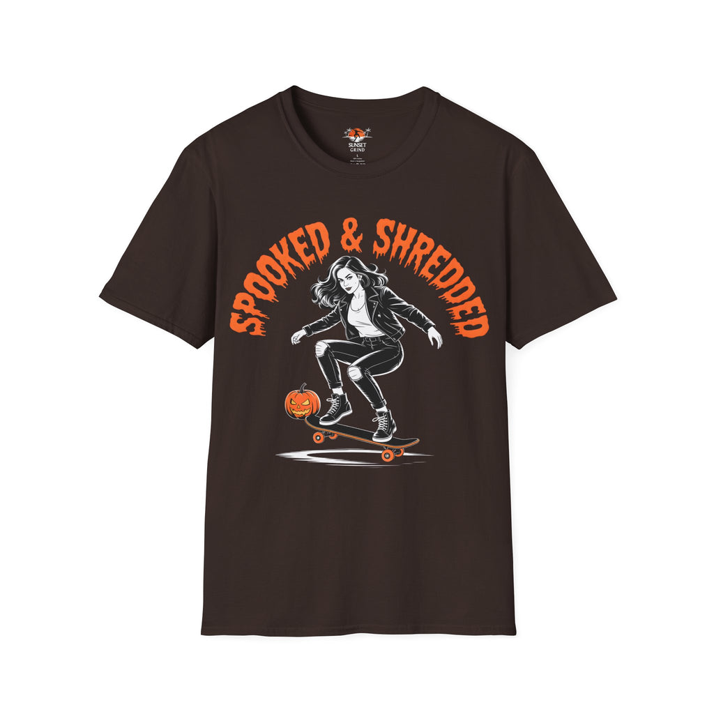SPOOKED & SHREDDED WOMAN T-Shirt