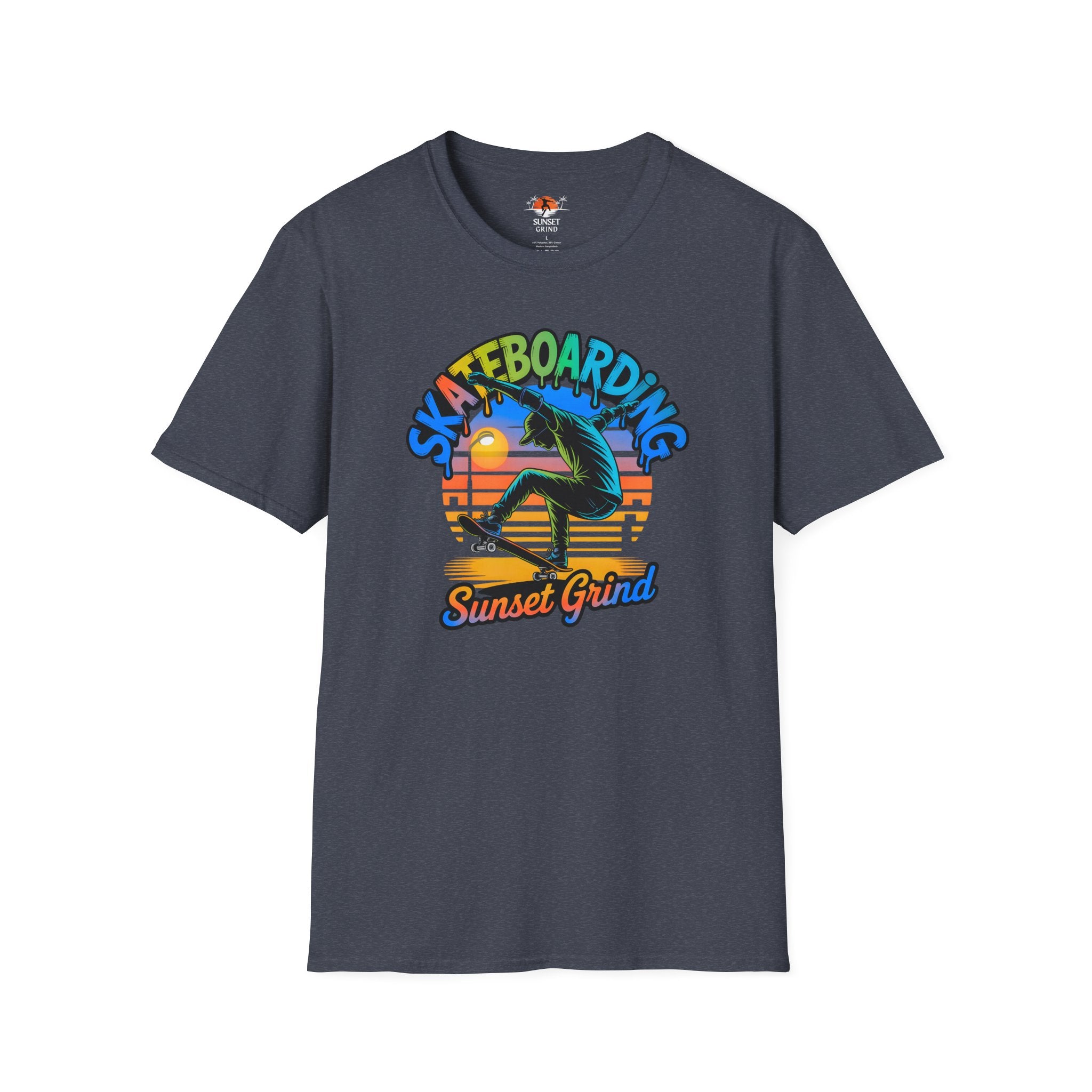 SKATEBOARDING SUNSET GRIND 2 T-Shirt