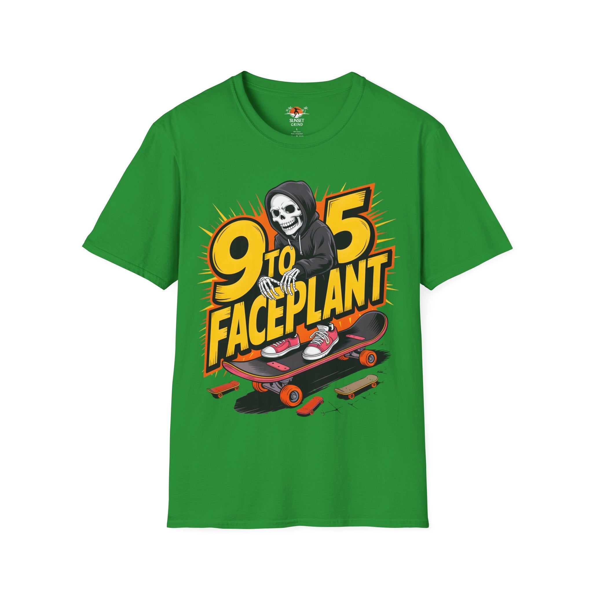9 TO 5 FACEPLANT T-Shirt