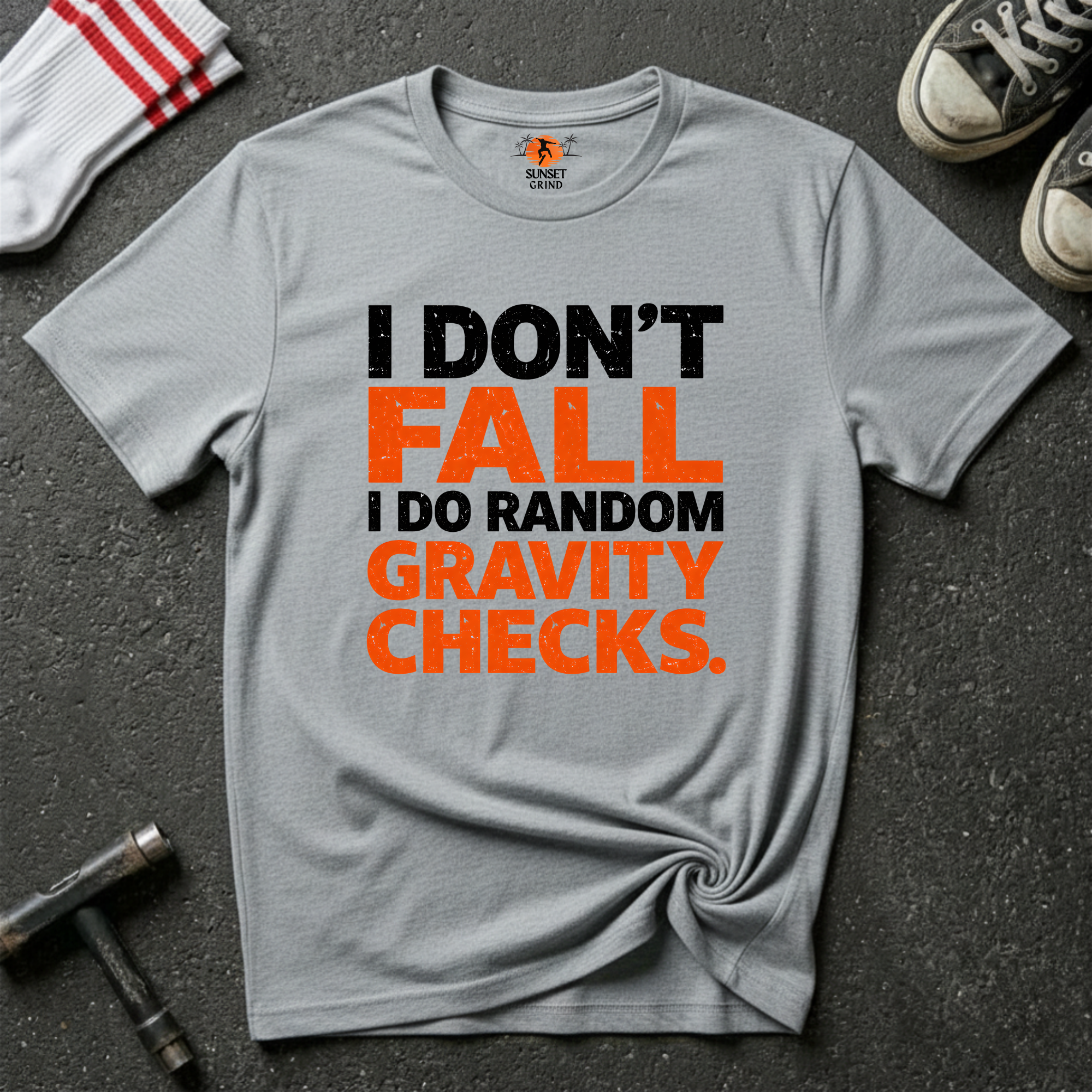 GRAVITY CHECKS T-Shirt