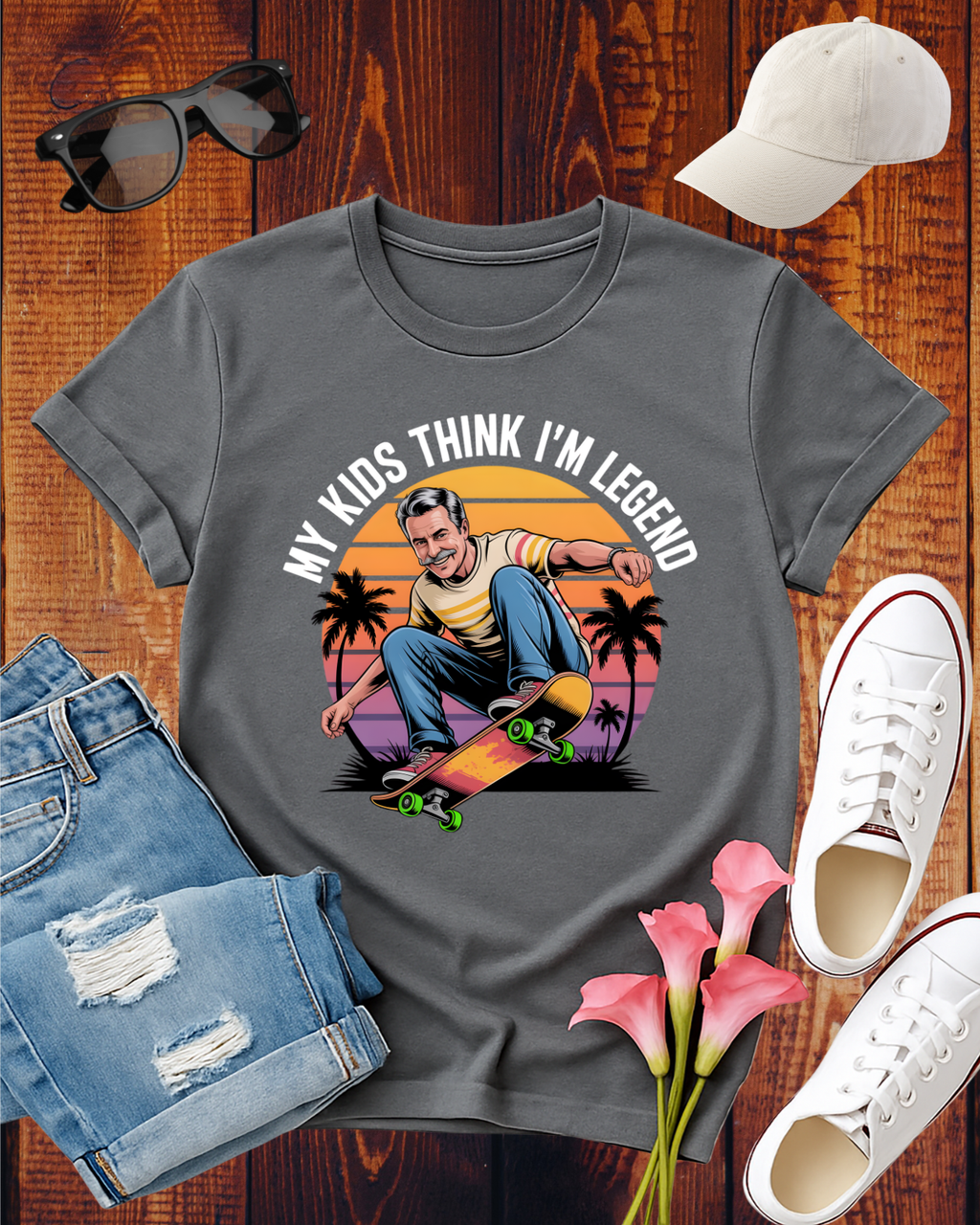 MY KIDS THINK I'M LEGEND T-Shirt