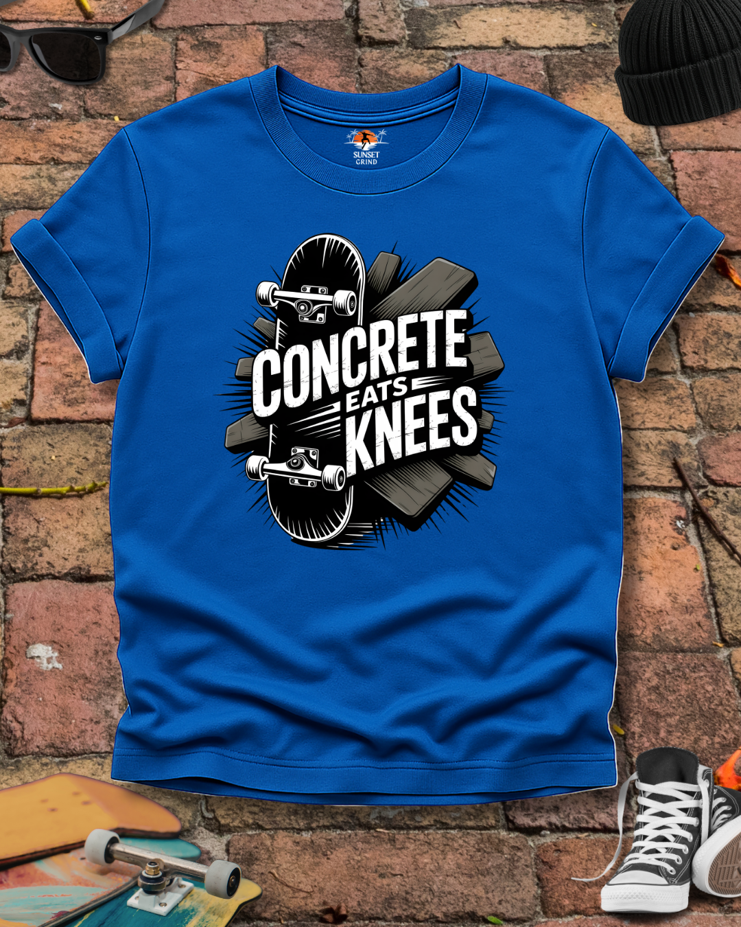 Concrete Eats Knees T-Shirt