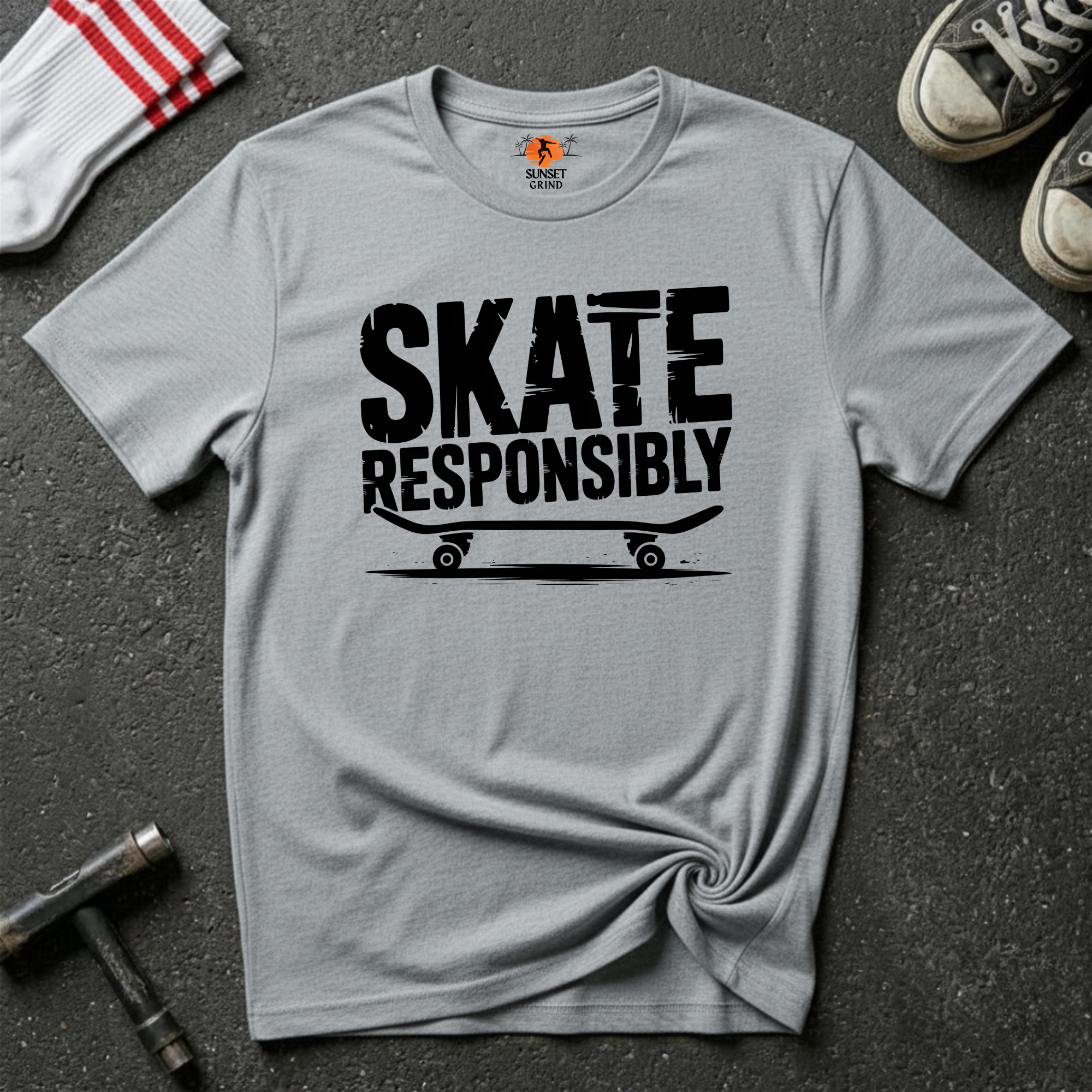 SKATE RESPONSIBLY T-Shirt