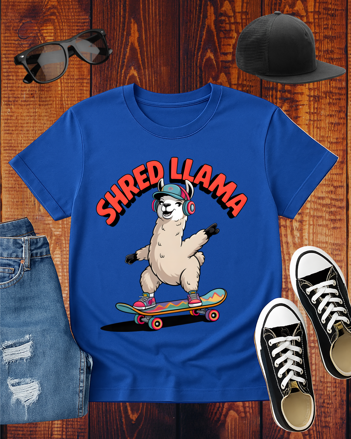 SHRED LLAMA T-Shirt