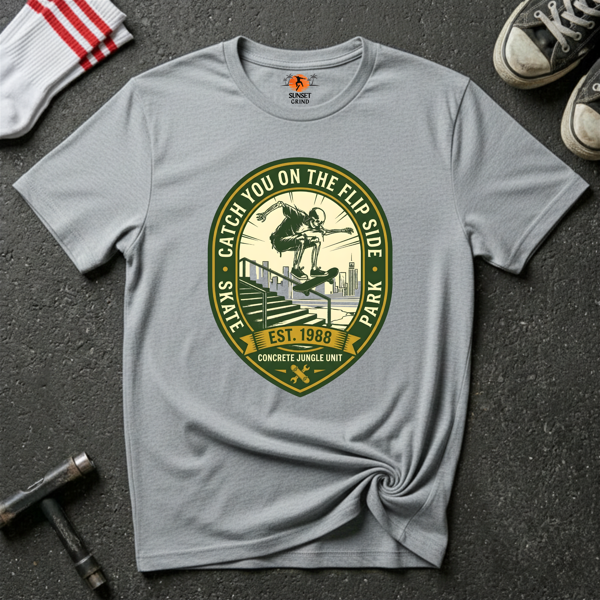 FLIP SIDE-VINTAGE T-Shirt
