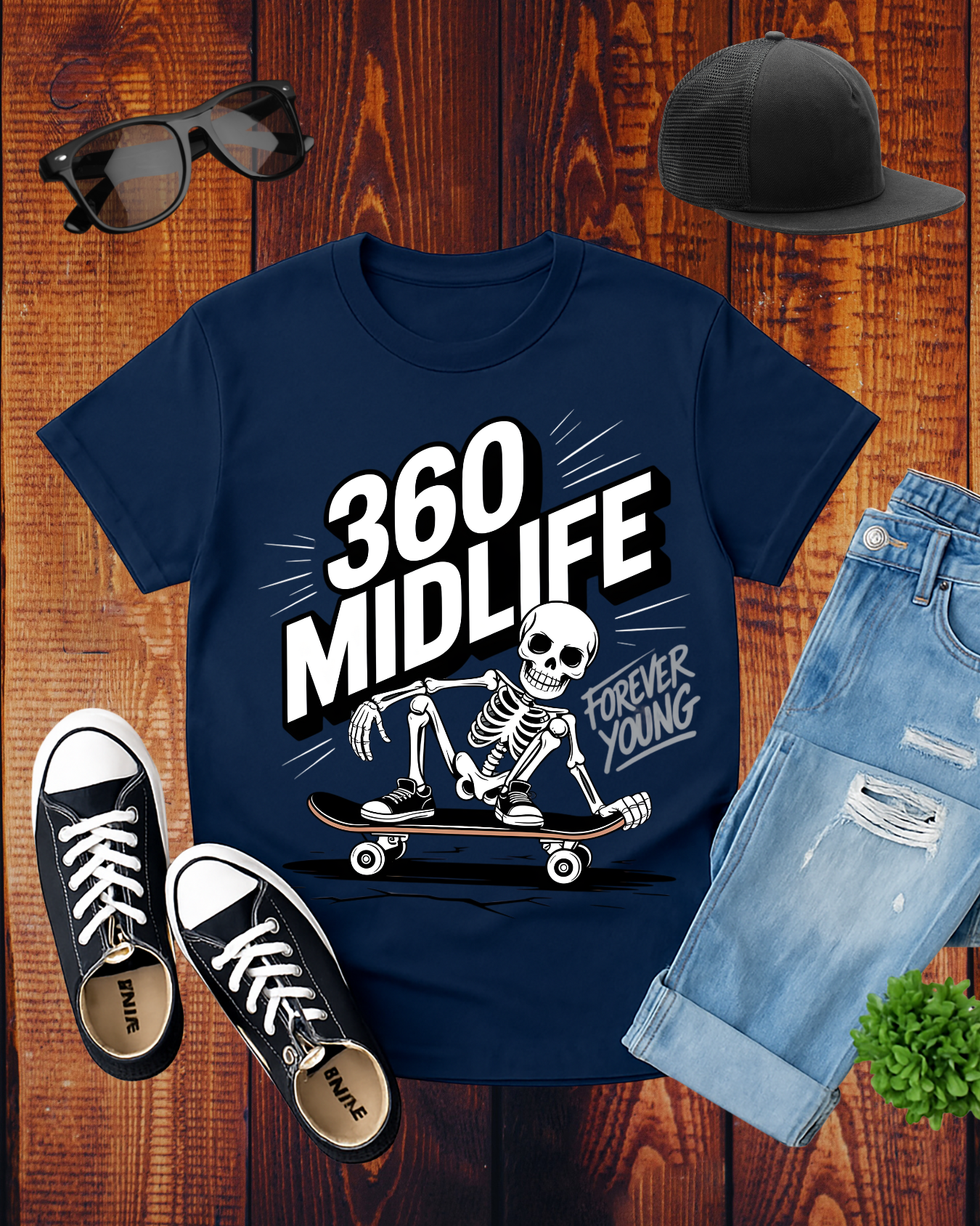 360 MIDLIFE FOREVER YOUNG T-Shirt