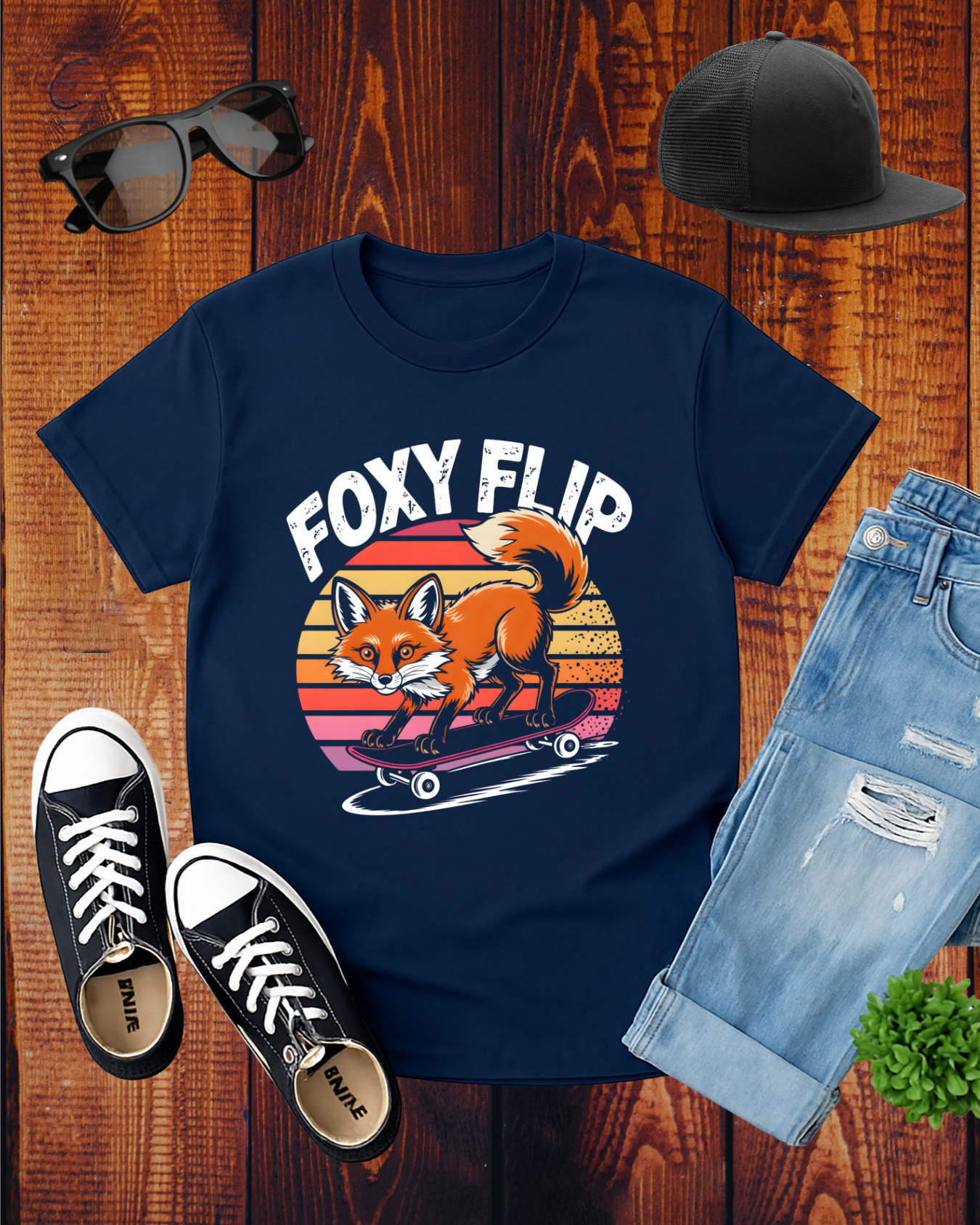 Foxy Flip T-Shirt