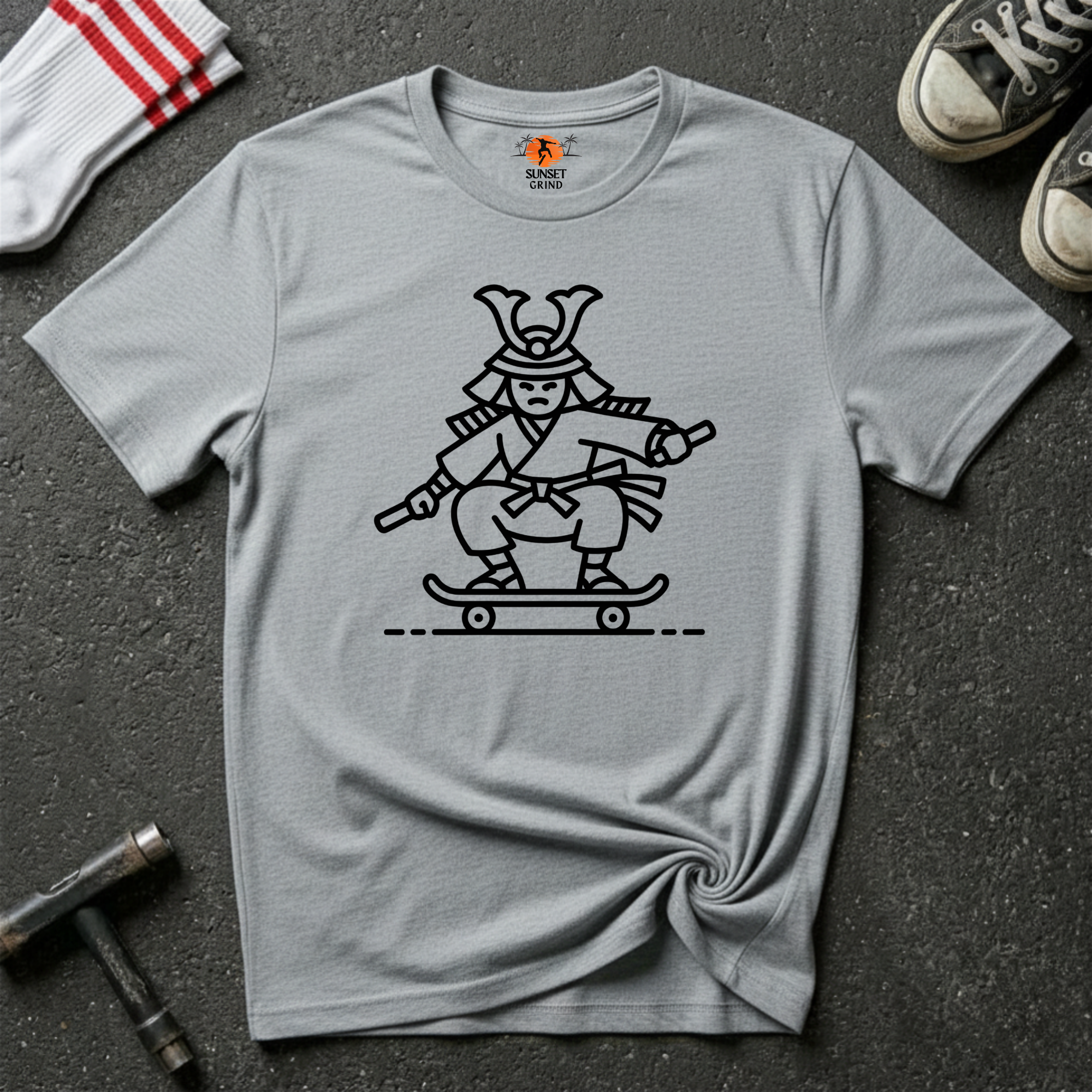 SKATE SAMURAI T-Shirt