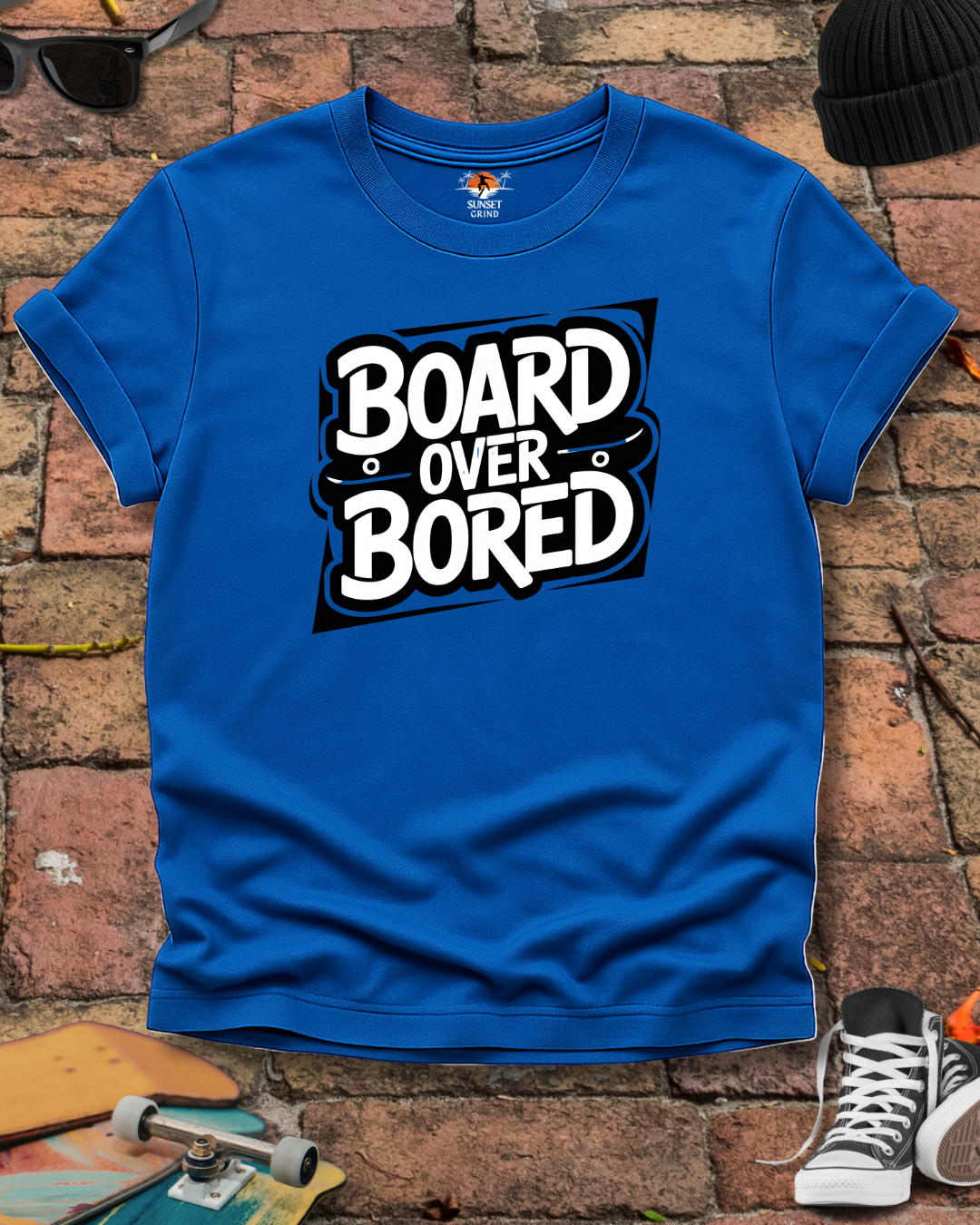 Board Over Bored T-Shirt
