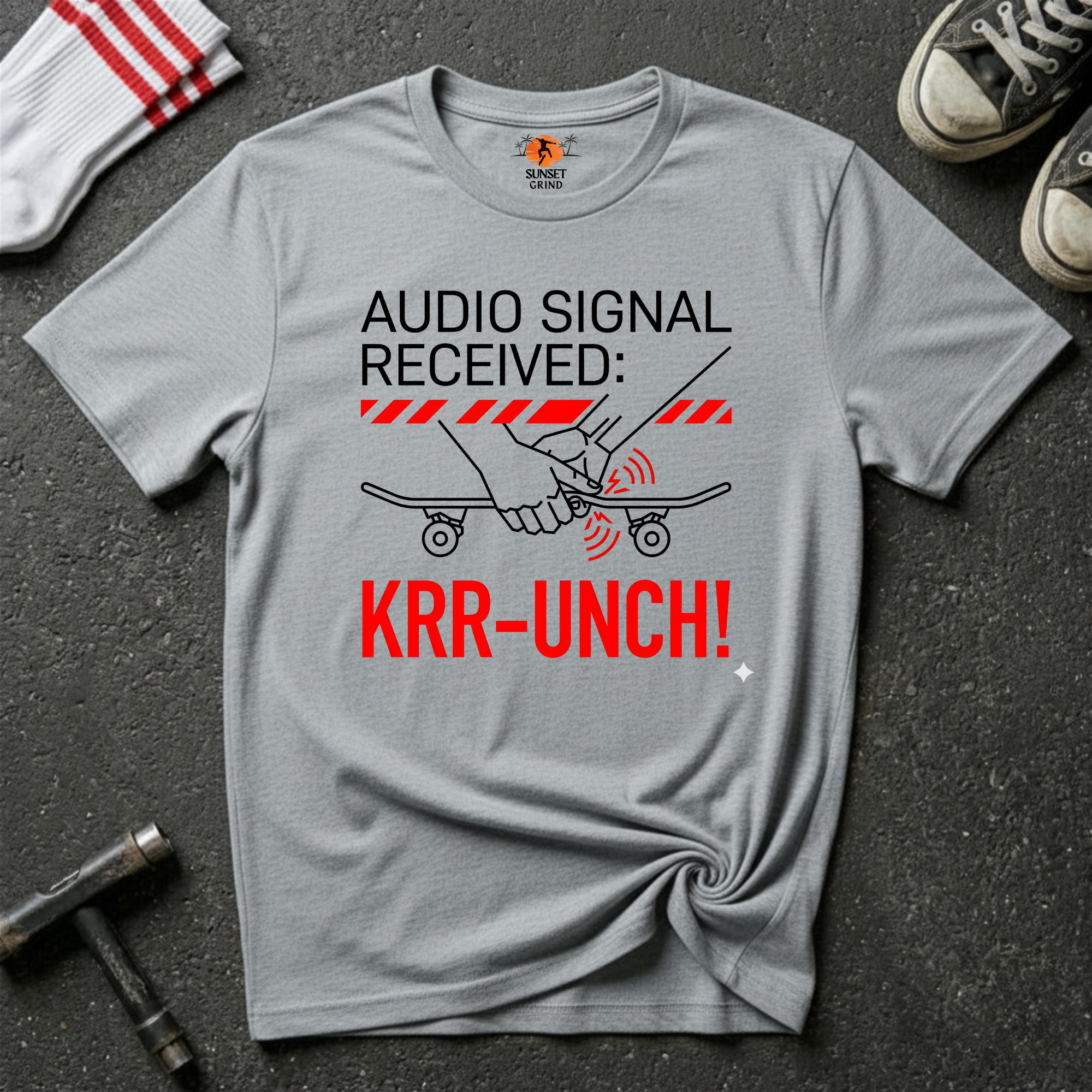 AUDIO SIGNAL CRACK T-Shirt