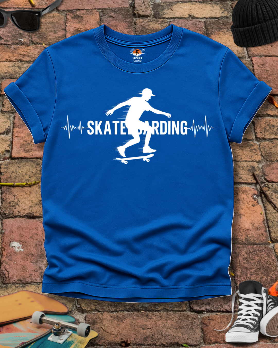 SKATER CARDIOGRAM T-Shirt