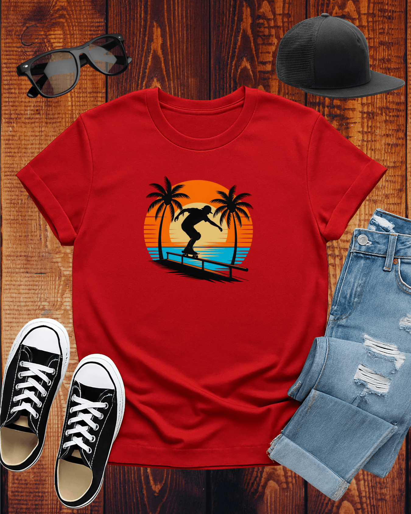 GRINDING IN SUNSET T-Shirt