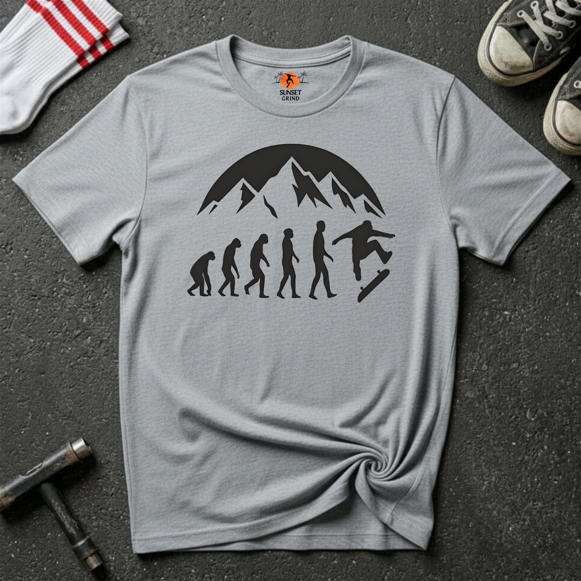 EVOLUTION SKATER T-Shirt