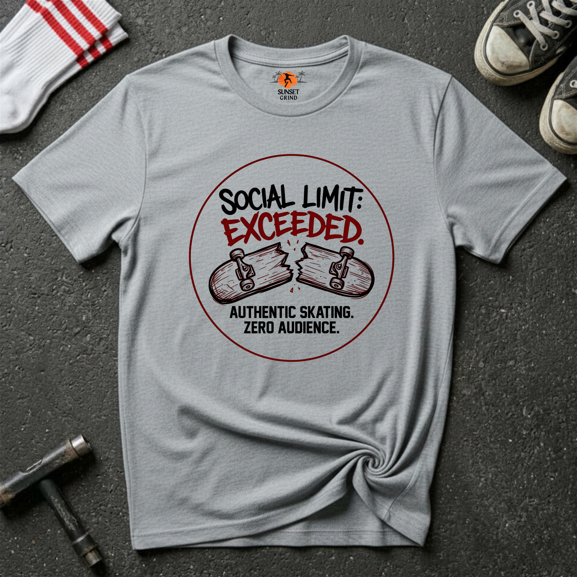SOCIAL LIMIT EXCEEDED T-Shirt