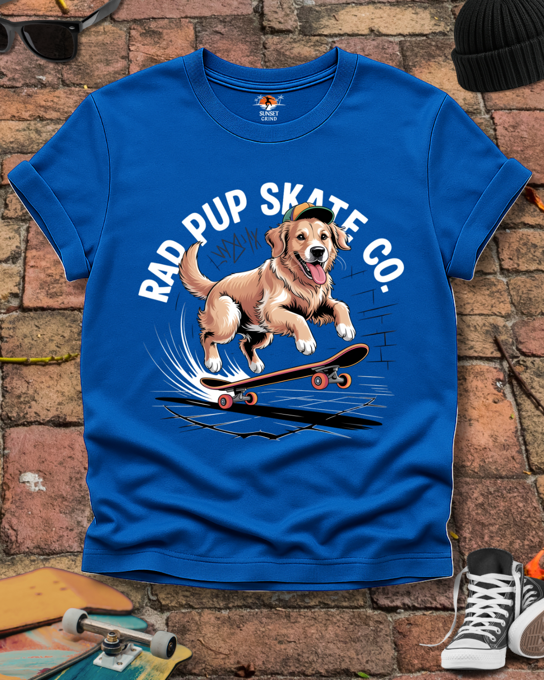 RAD PUP SKATE CO T-Shirt