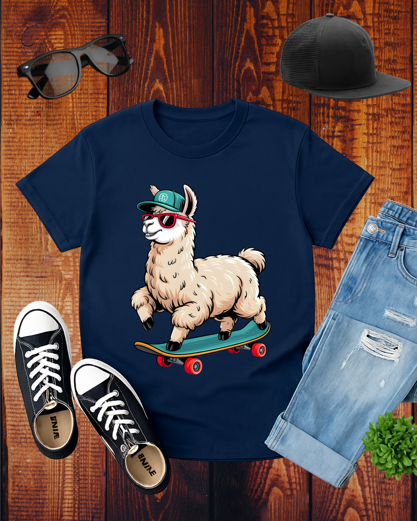 STOKED LLAMA T-Shirt