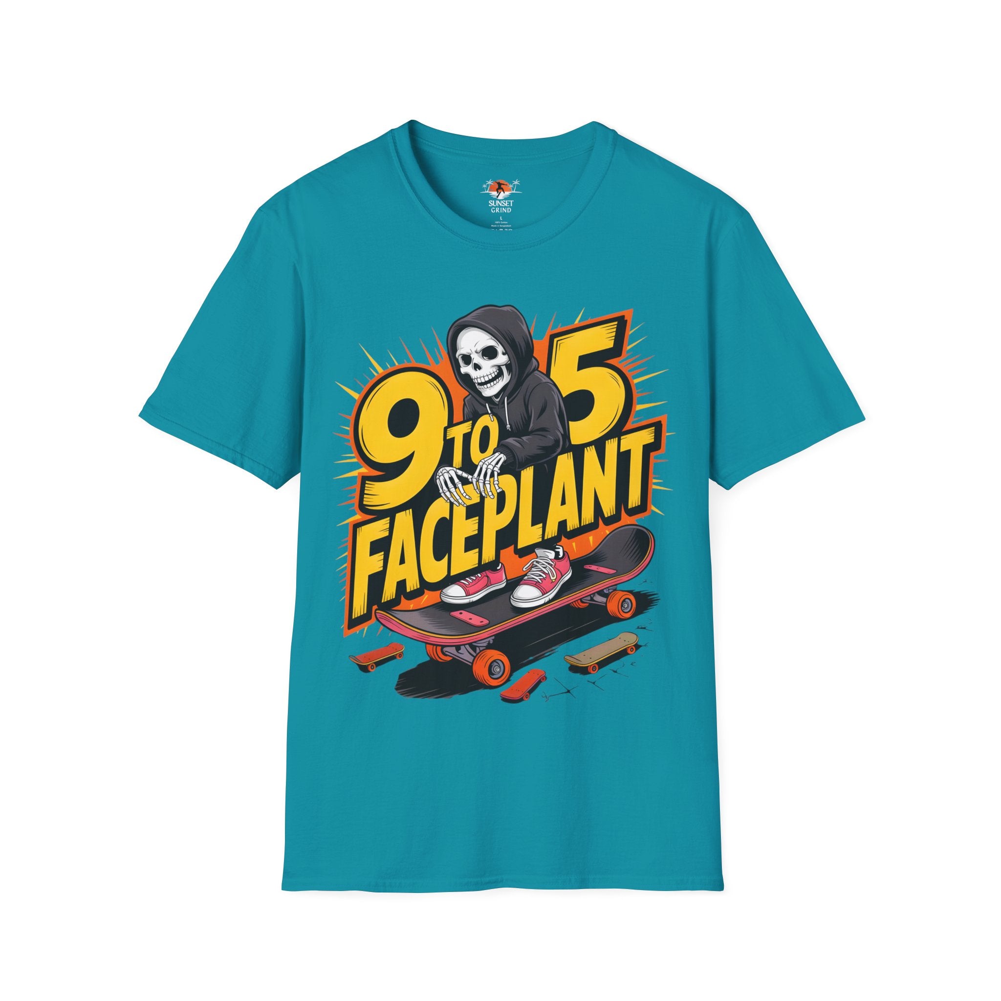 9 TO 5 FACEPLANT T-Shirt