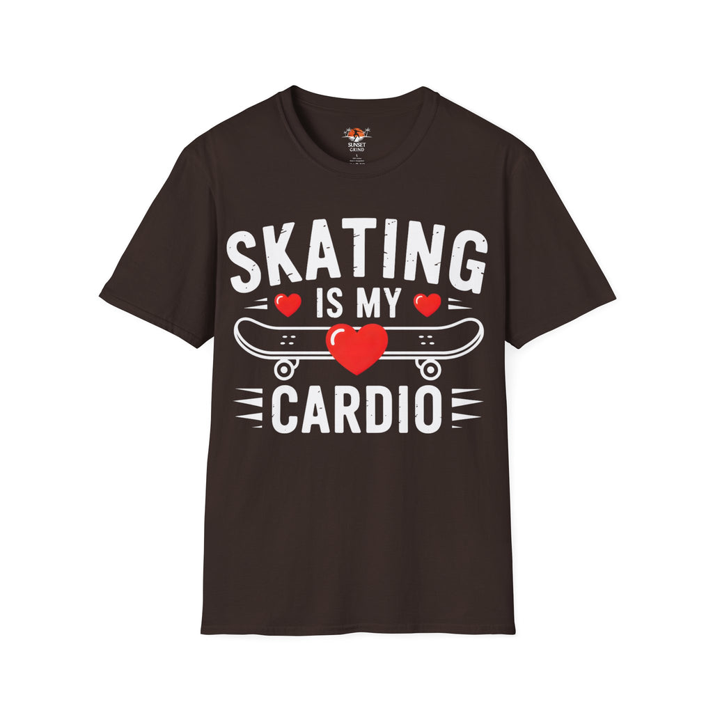 SKATING IS MY CARDIO T-Shirt