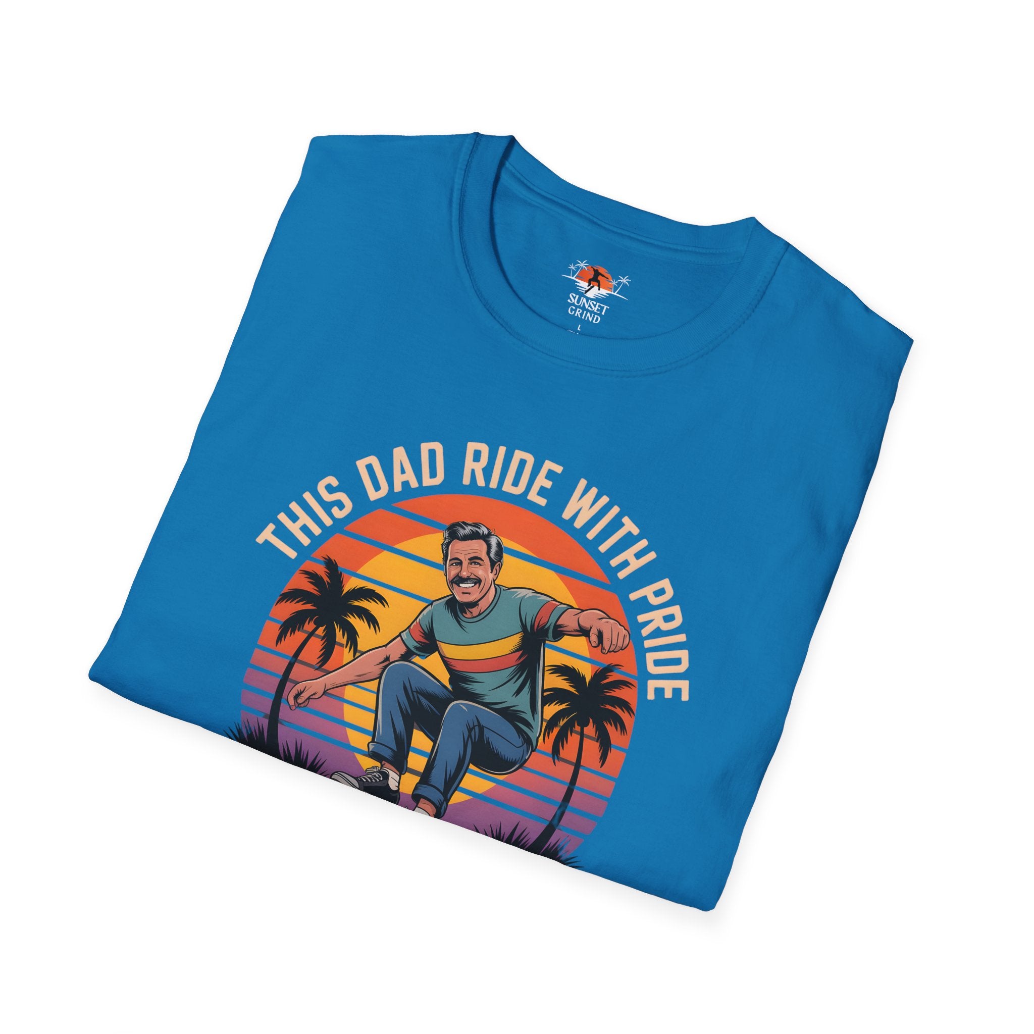 THIS DAD RIDE WITH PRIDE 2 T-Shirt