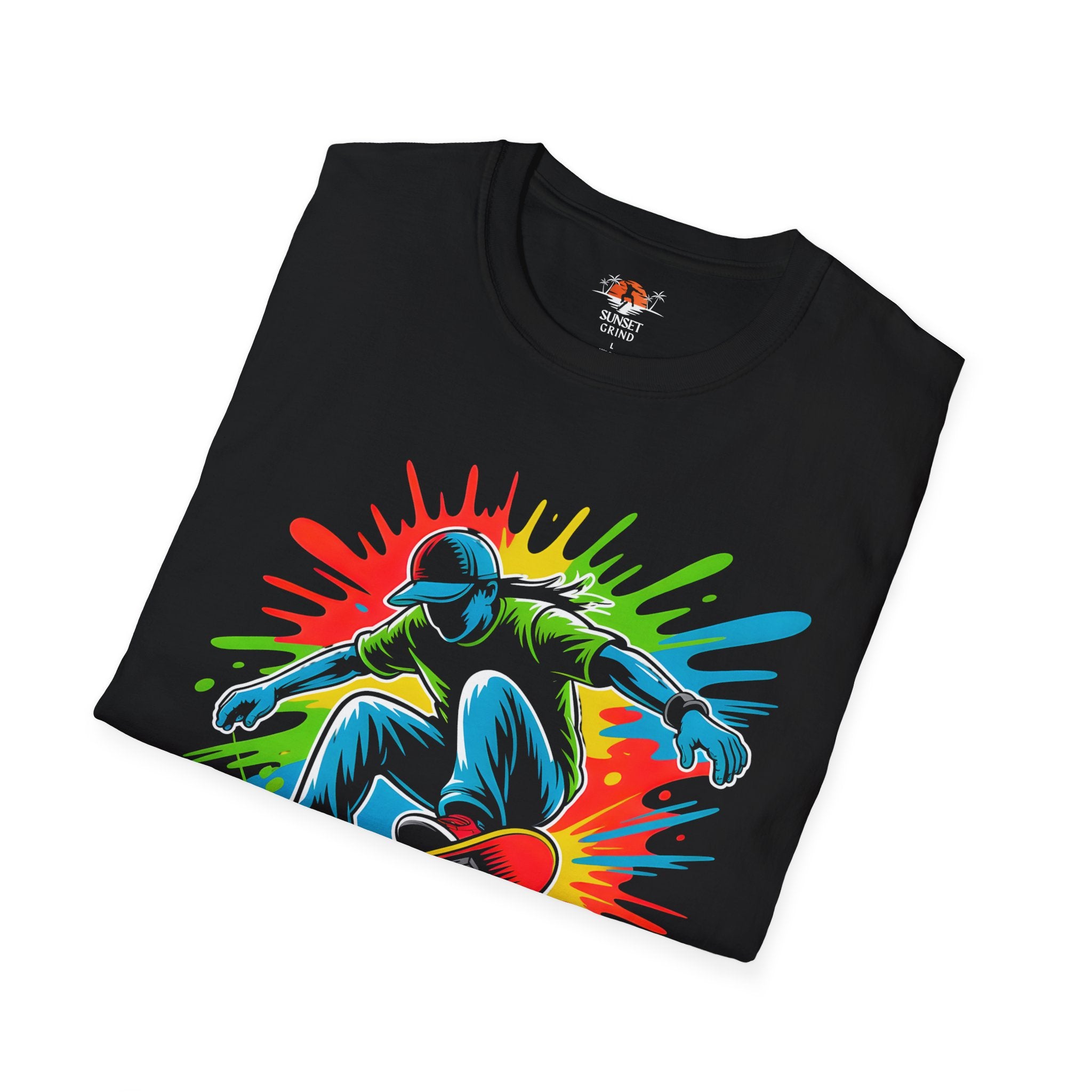 NEON SKATEBOARDER T-Shirt
