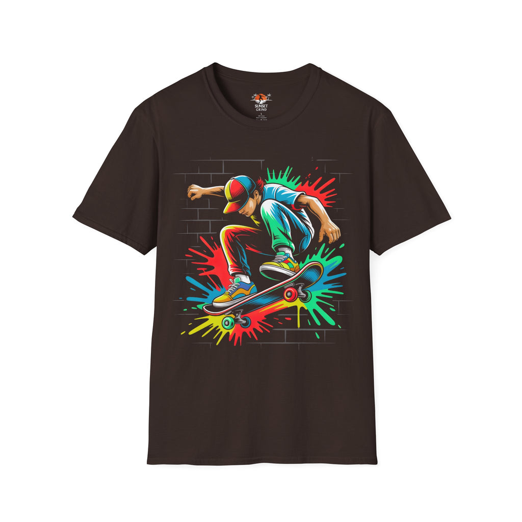 SKATEBOARDER SPLASH 2 T-Shirt