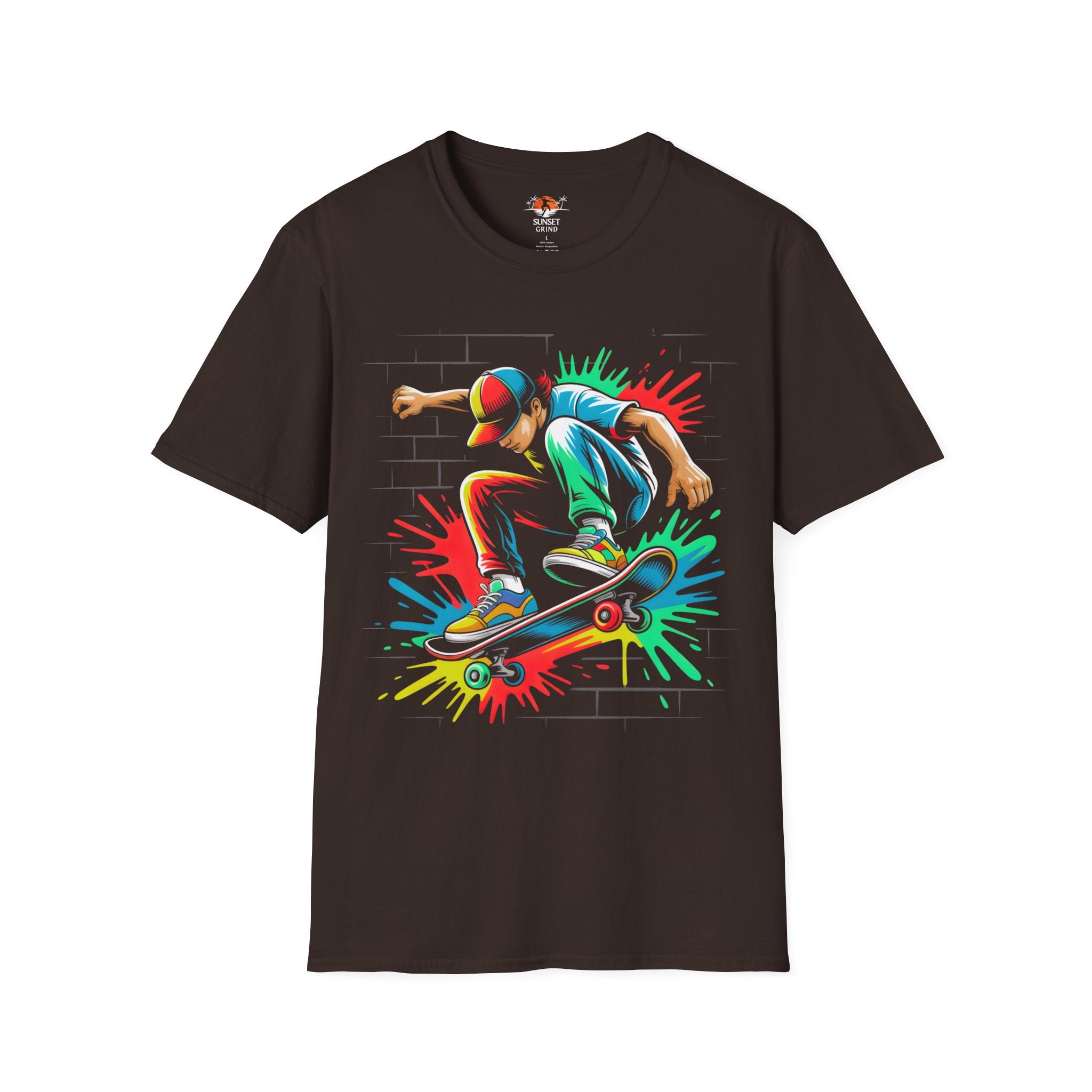 SKATEBOARDER SPLASH 2 T-Shirt