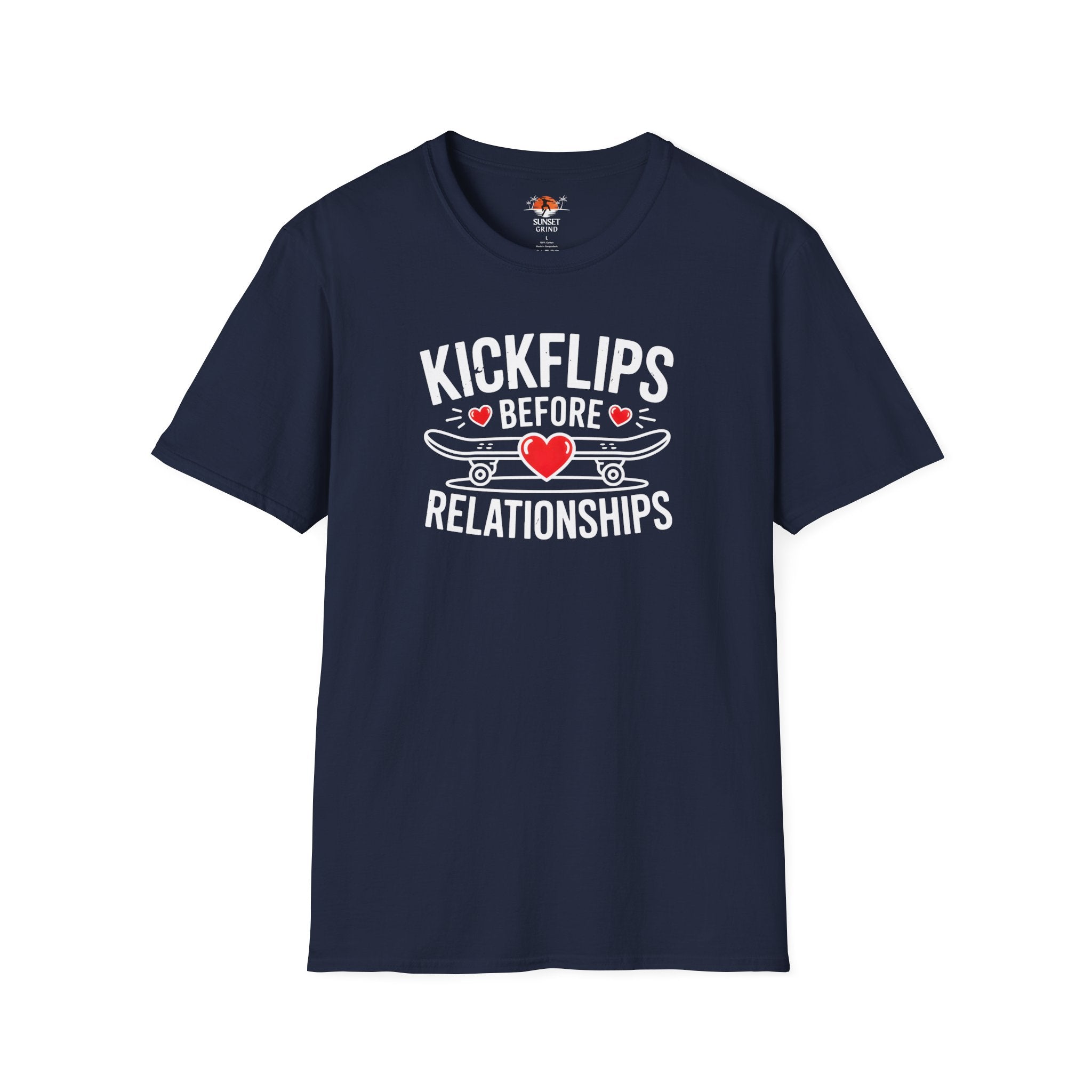 KICKFLIPS BEFORE RELATIONSHIPS T-Shirt