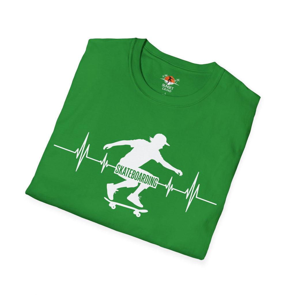 SKATEBOARDING CARDIOGRAM 2 T-Shirt