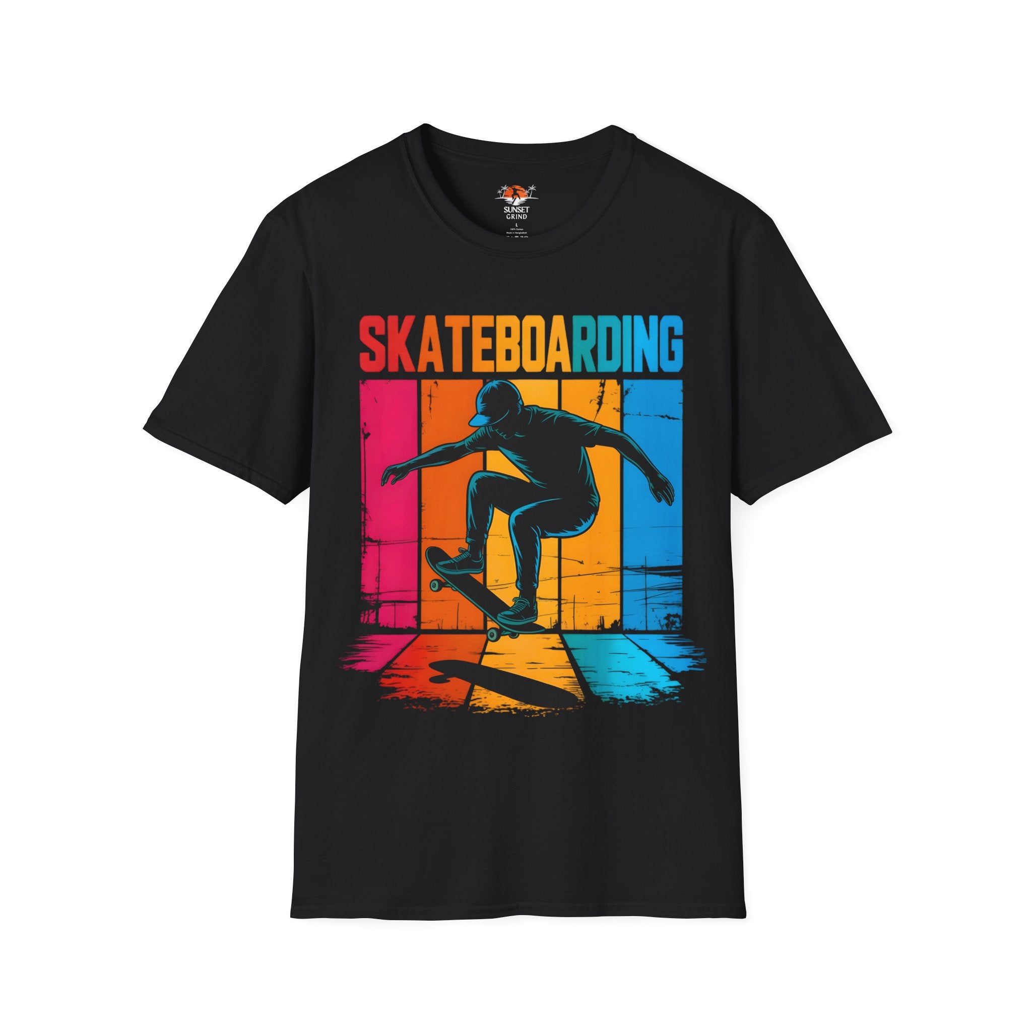 SKATEBOARDING RAINBOW 3 T-Shirt