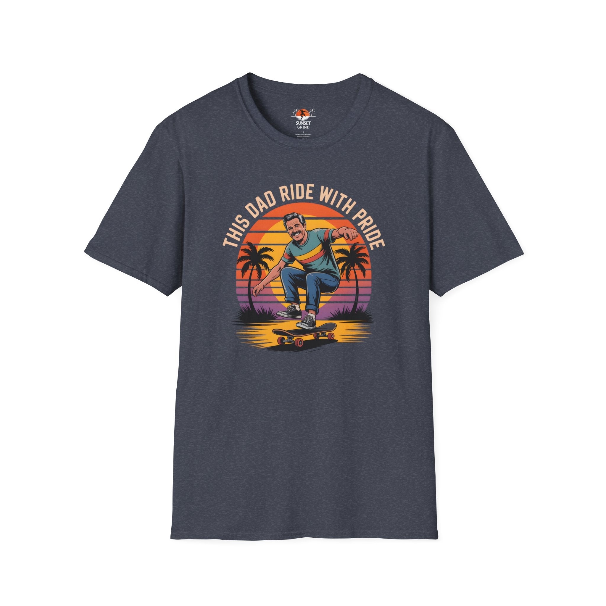 THIS DAD RIDE WITH PRIDE 2 T-Shirt