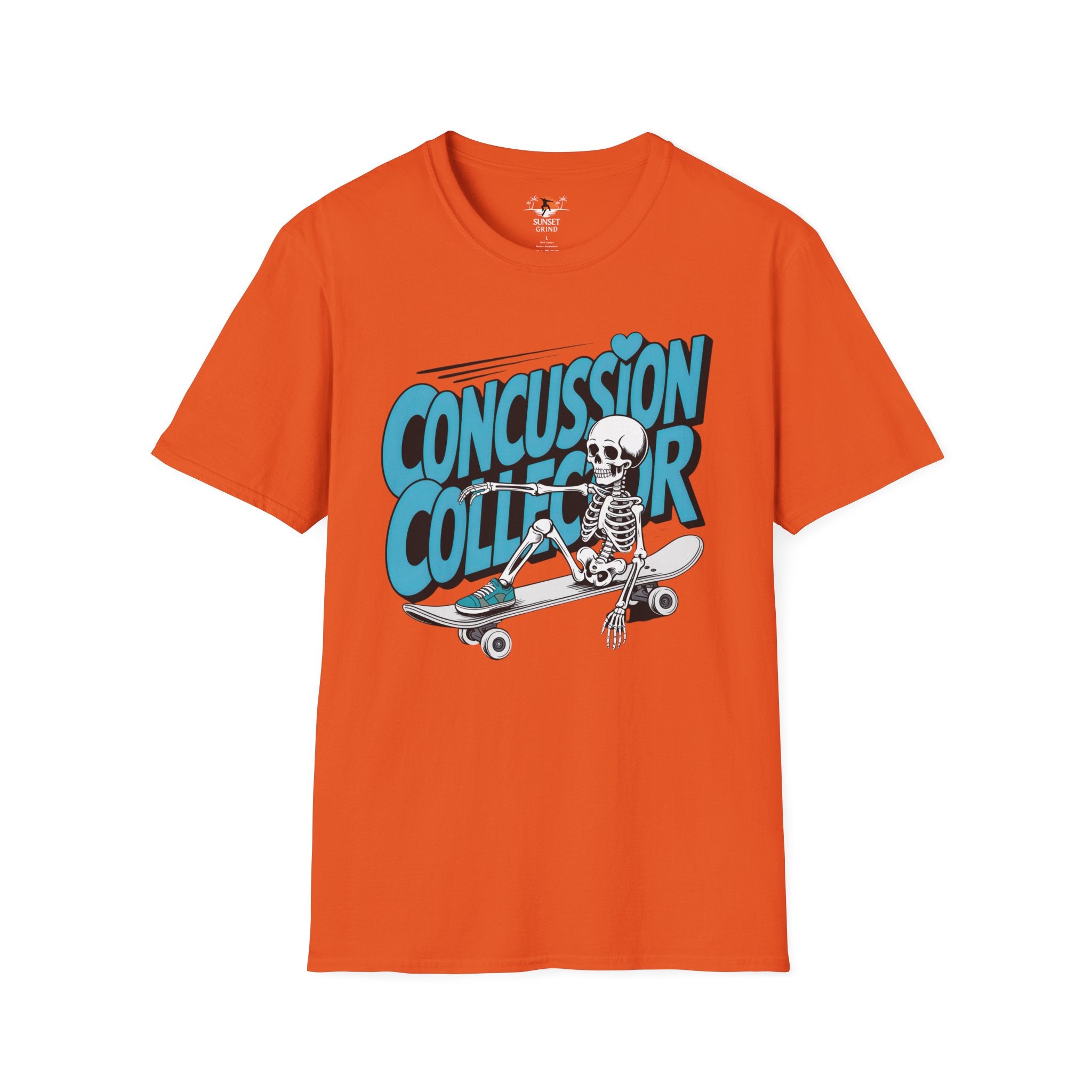 CONCUSSION COLLECTOR TURQUOISE T-Shirt