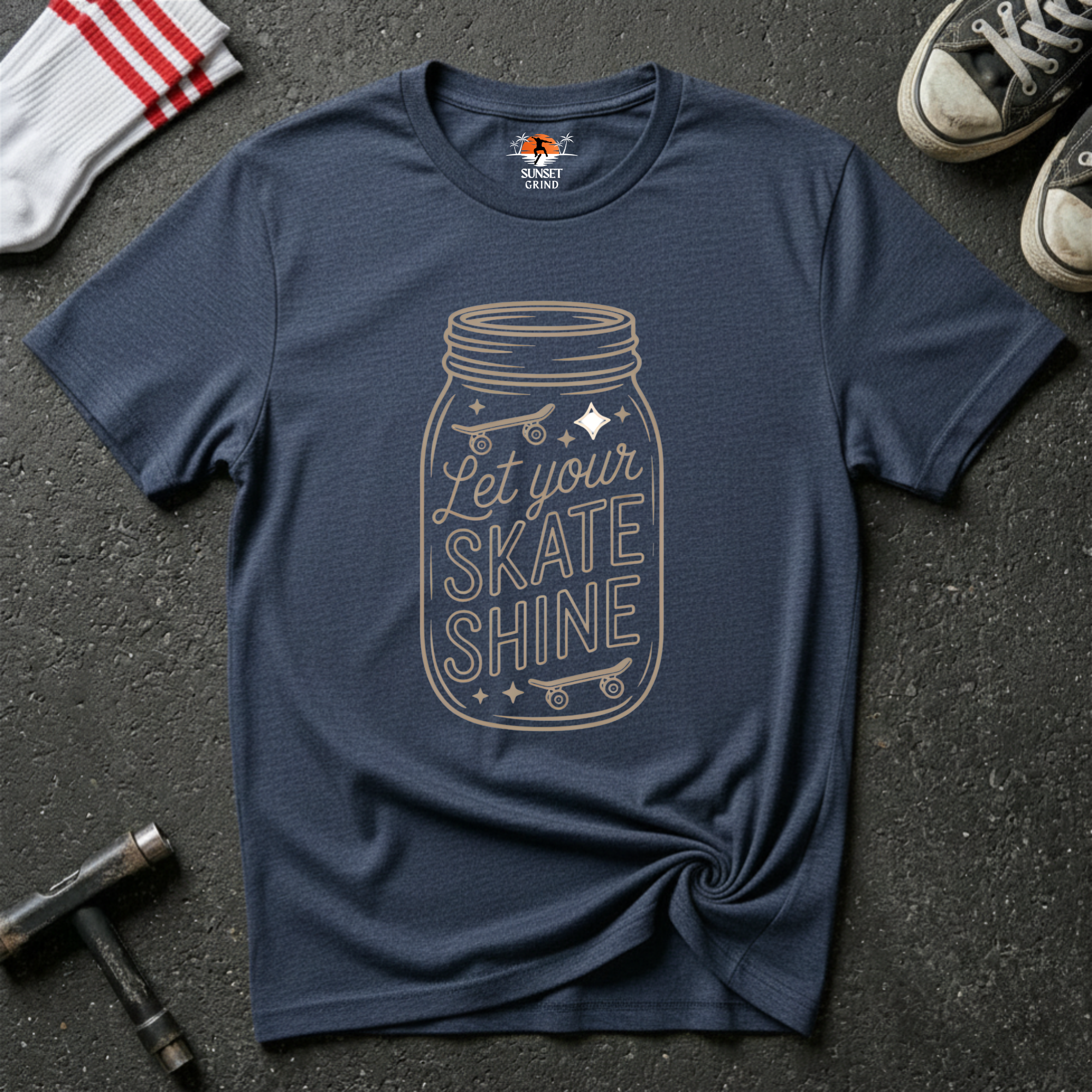 LET YOUR SKATE SHINE T-Shirt