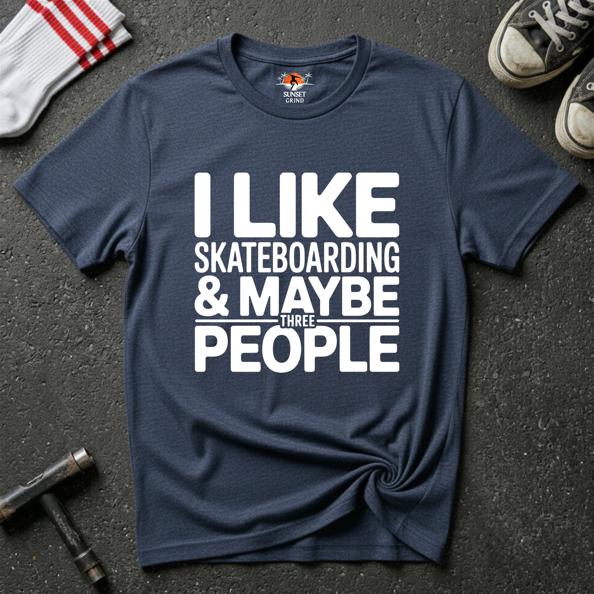 MAYBE THREE PEOPLE T-Shirt
