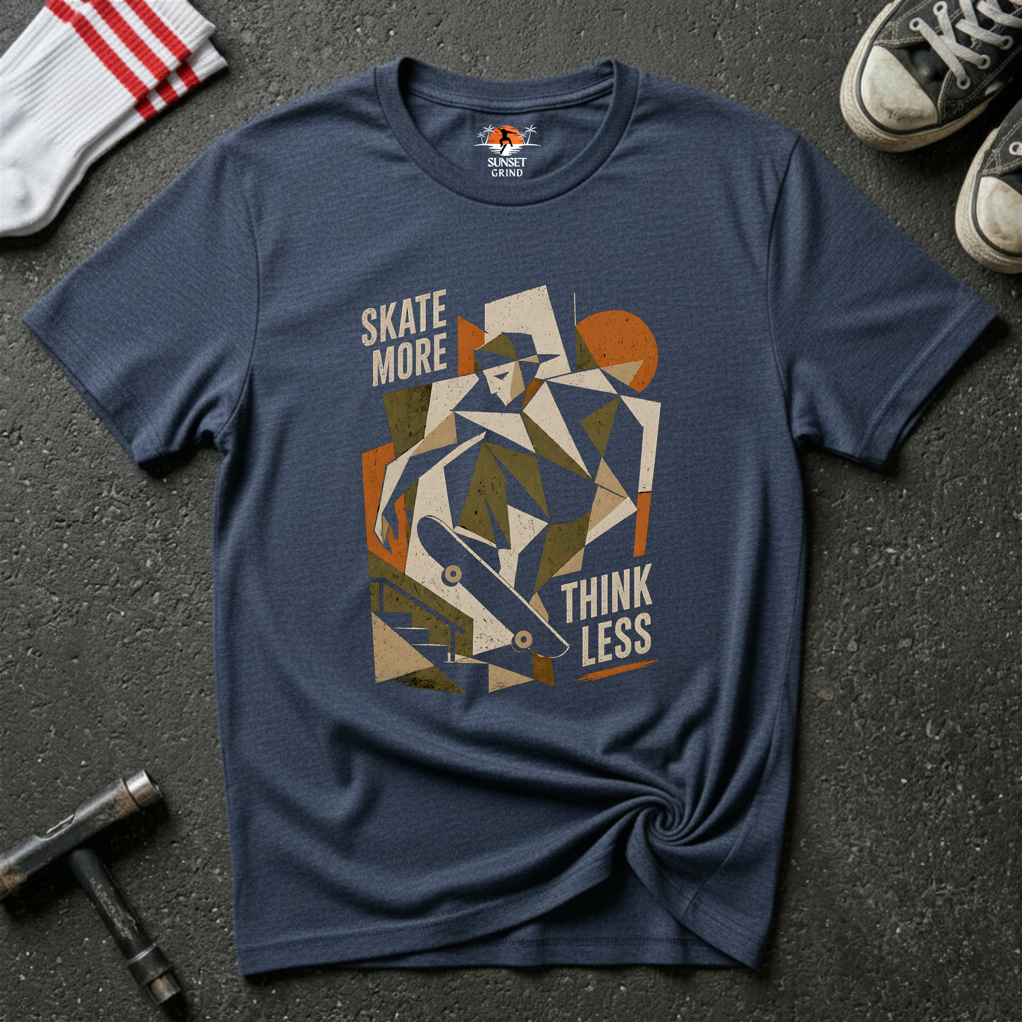 SKATE CUBISM T-Shirt