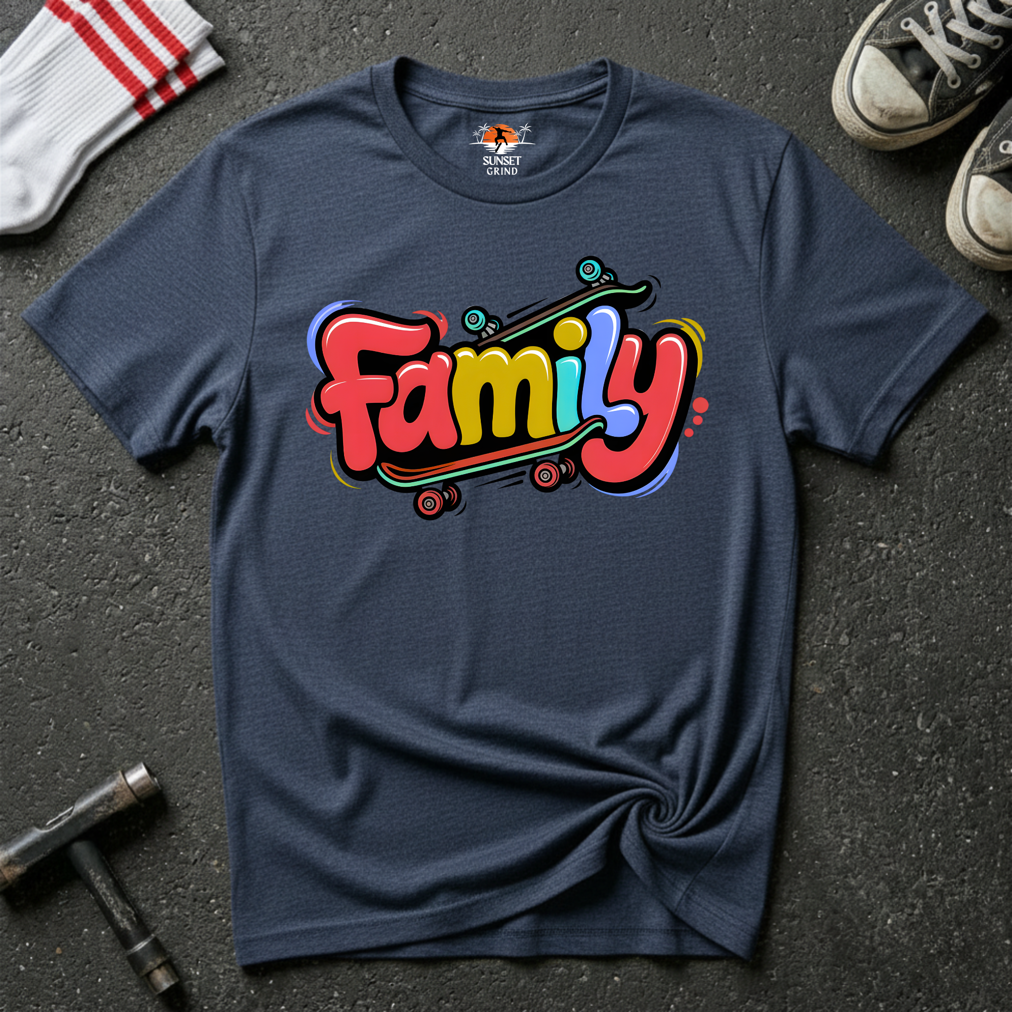 Skater Family T-Shirt
