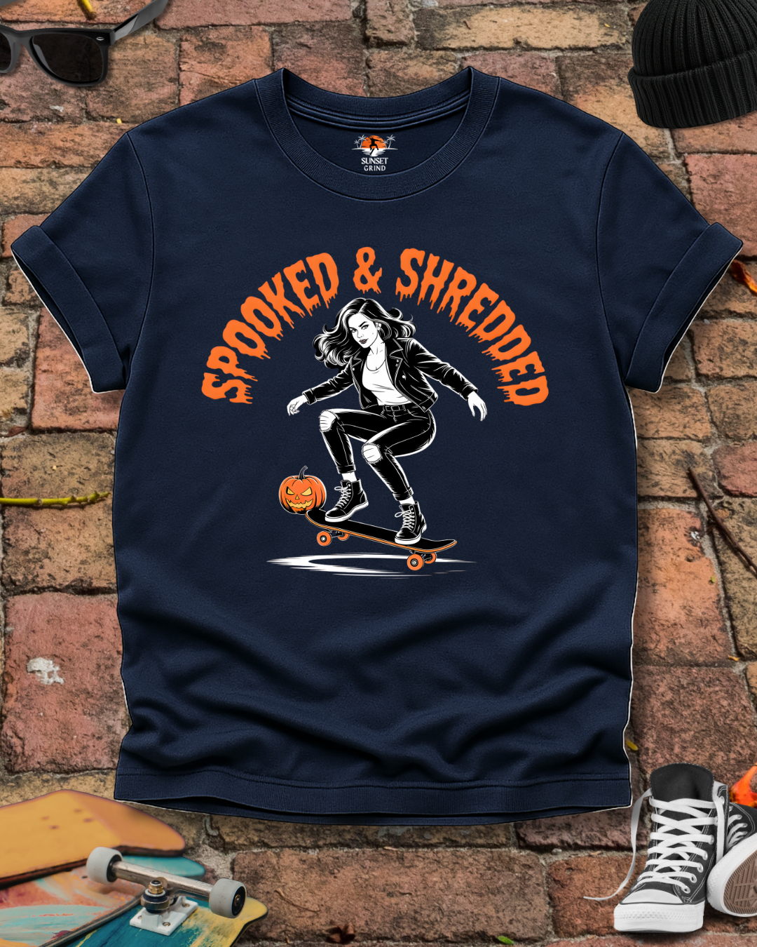 SPOOKED & SHREDDED WOMAN T-Shirt
