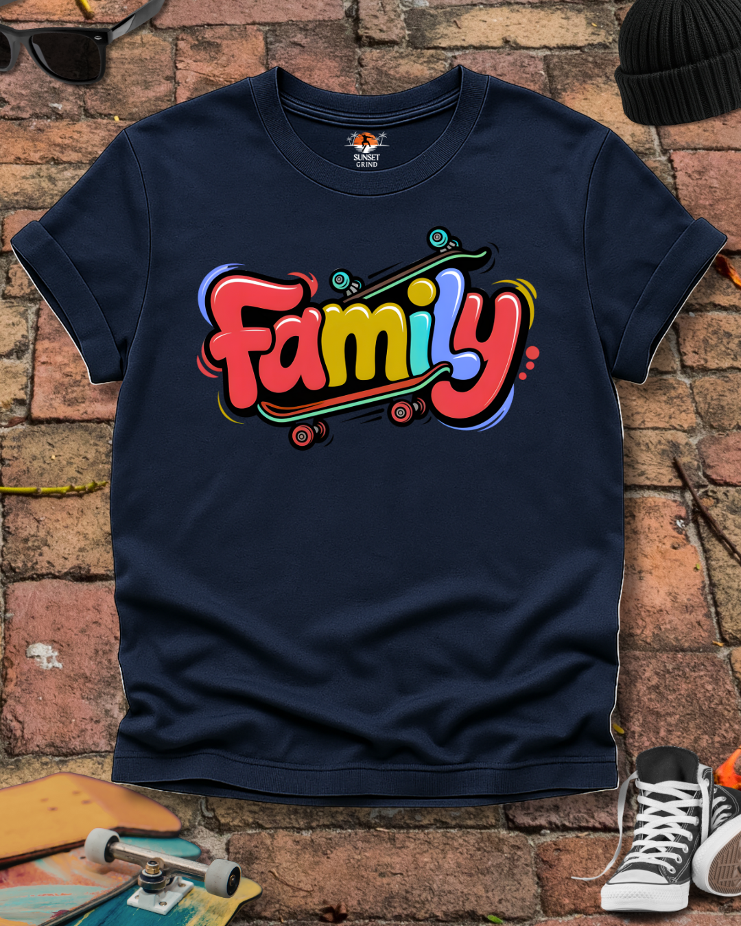 Skater Family T-Shirt
