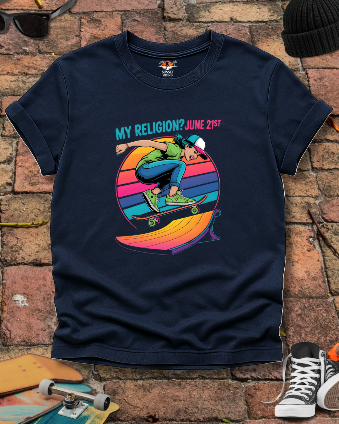MY RELIGION? JUNE 21ST T-Shirt 2