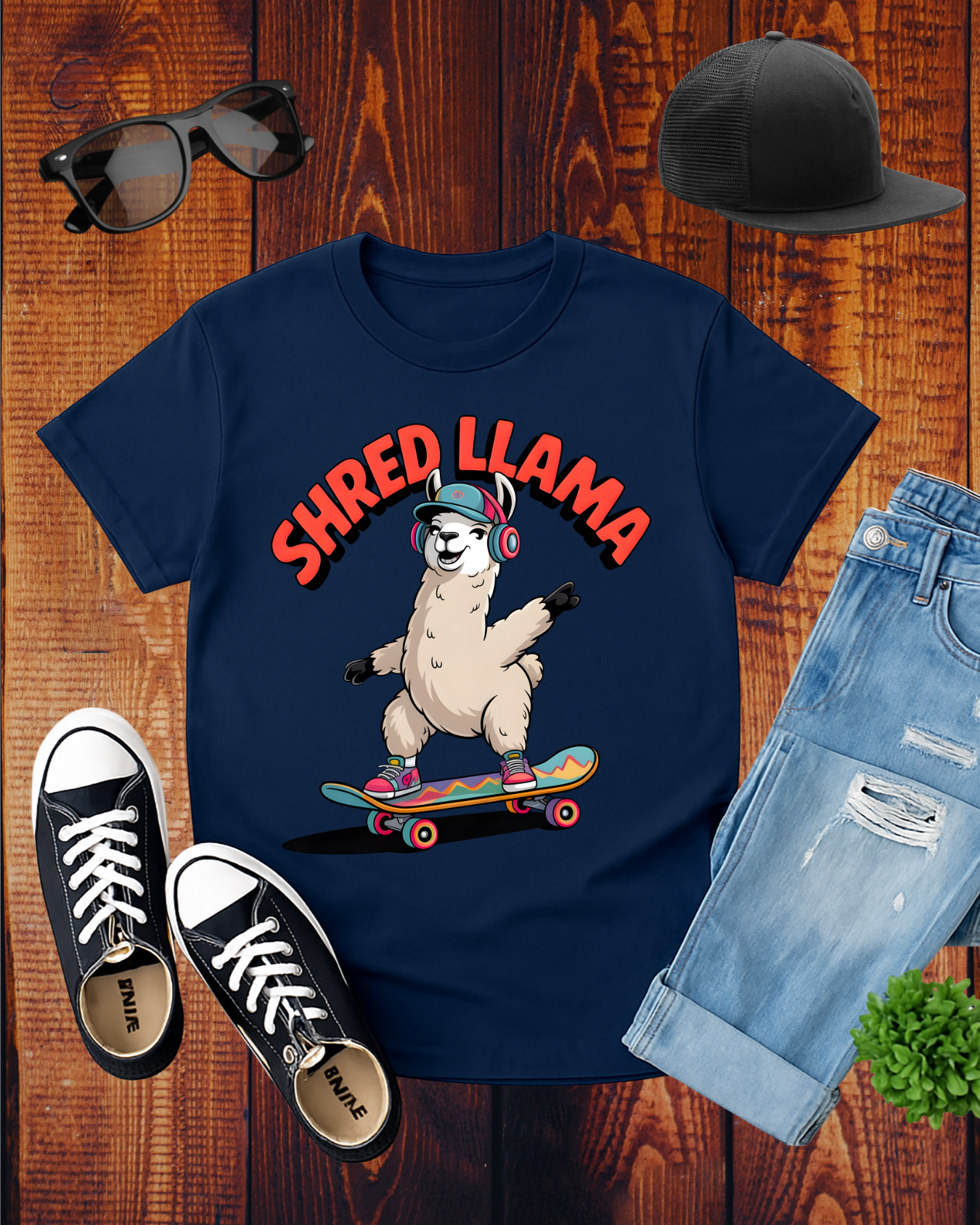 SHRED LLAMA T-Shirt