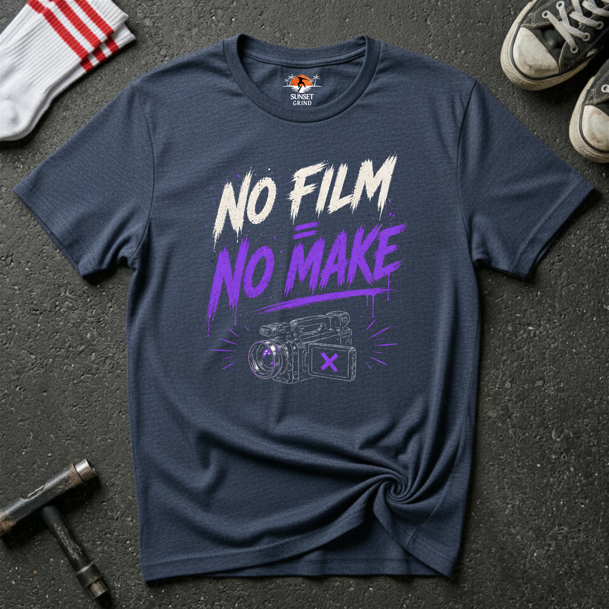 NO FILM=NO MAKE T-Shirt