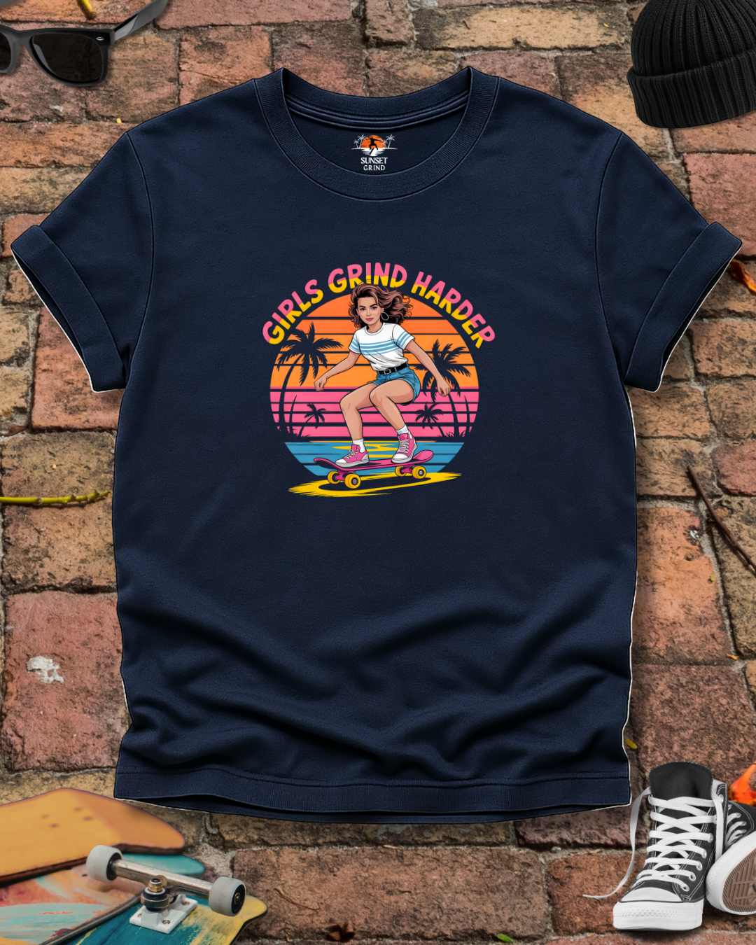 GIRLS GRIND HARDER T-Shirt