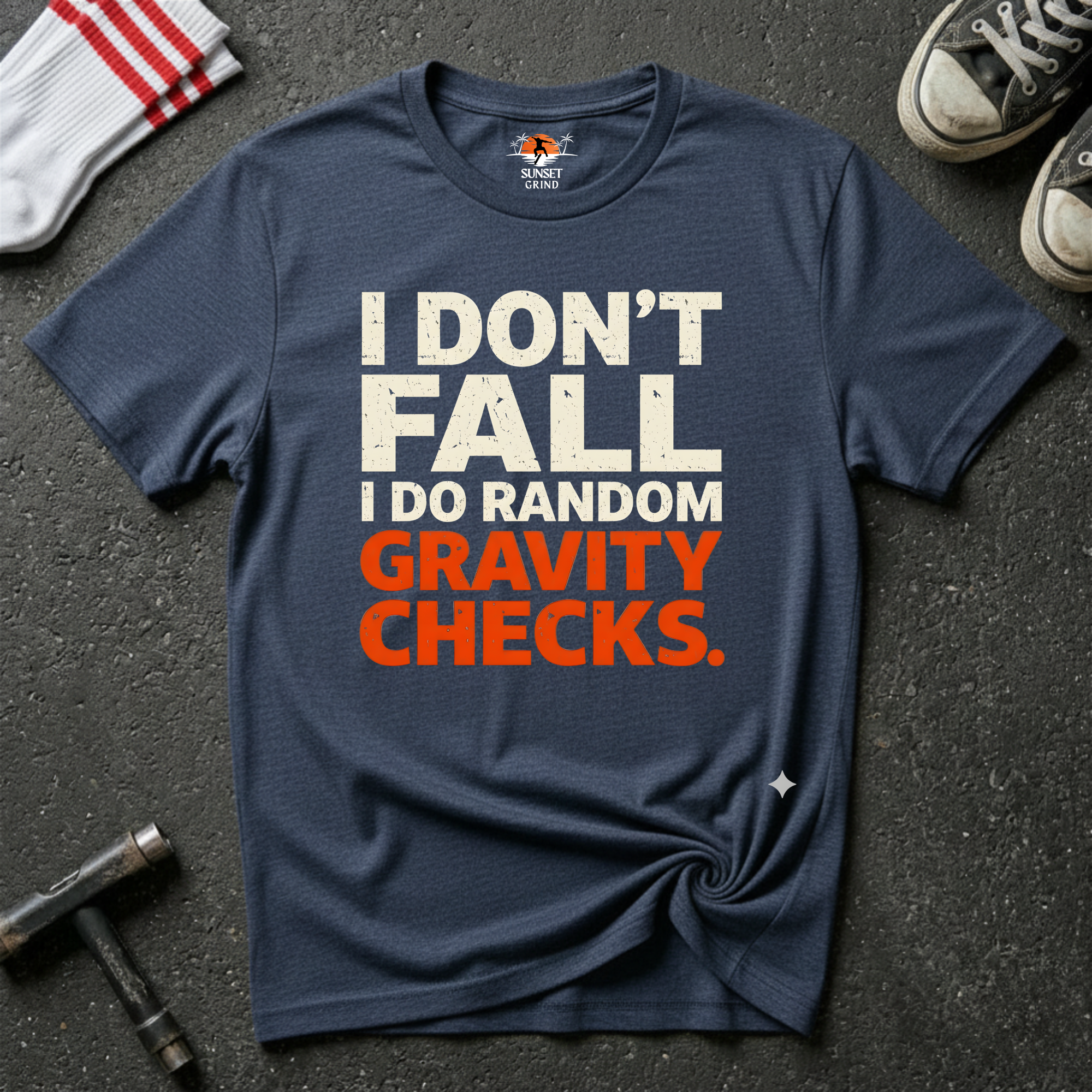 GRAVITY CHECKS-MINIMAL T-Shirt