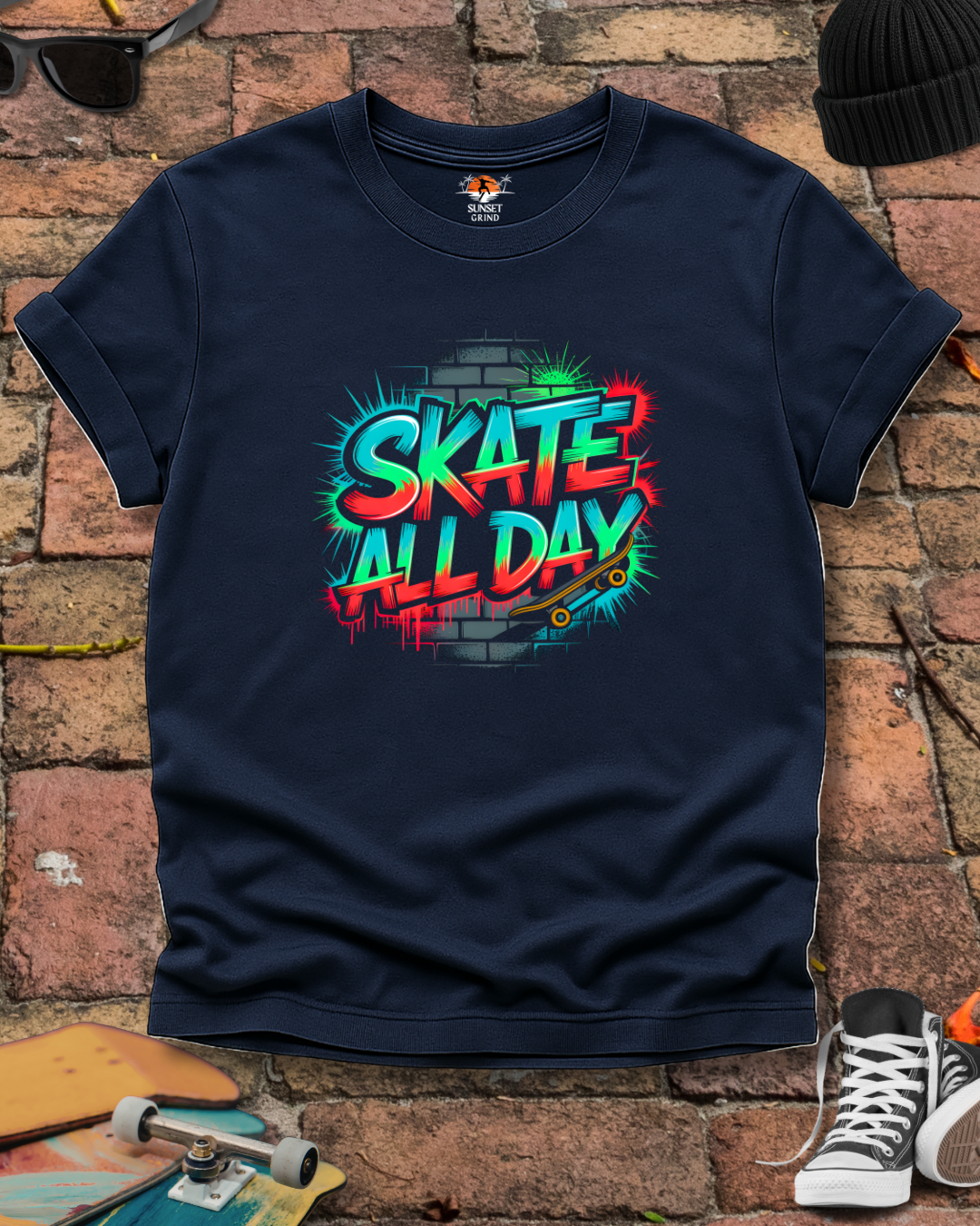 SKATE ALL DAY T-Shirt