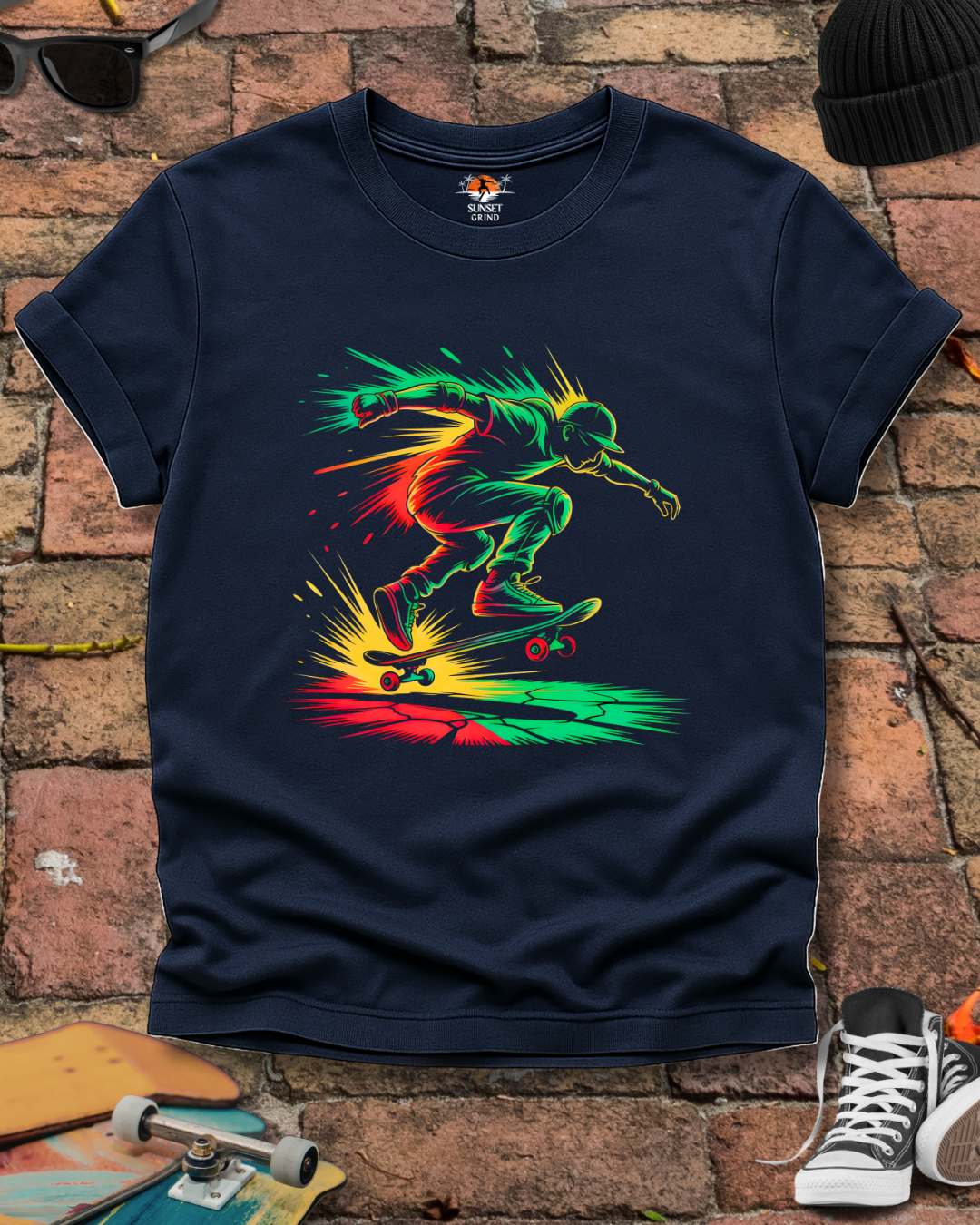 COLORFUL SKATEBOARDING T-Shirt