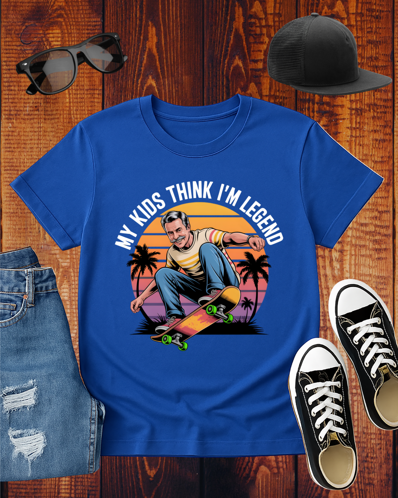 MY KIDS THINK I'M LEGEND T-Shirt